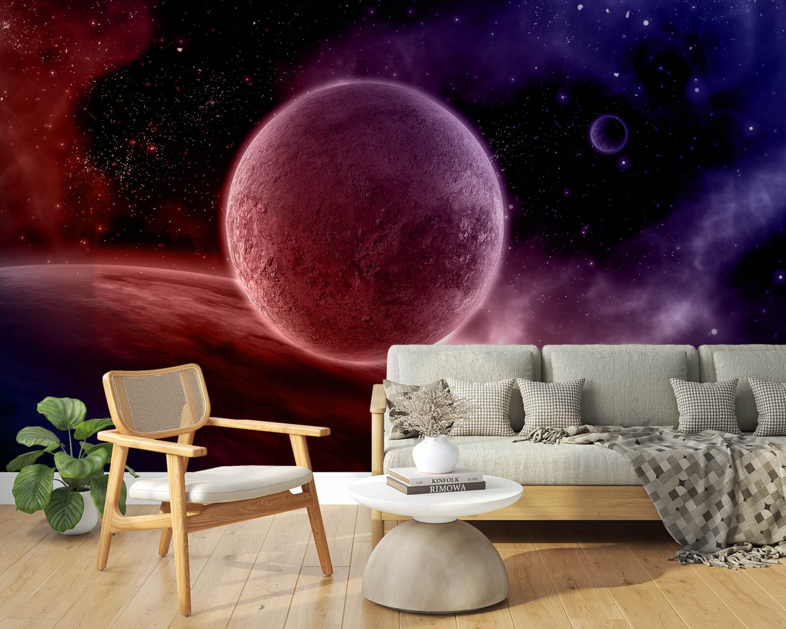 Fototapeten unentdeckte Planeten unseres Raums