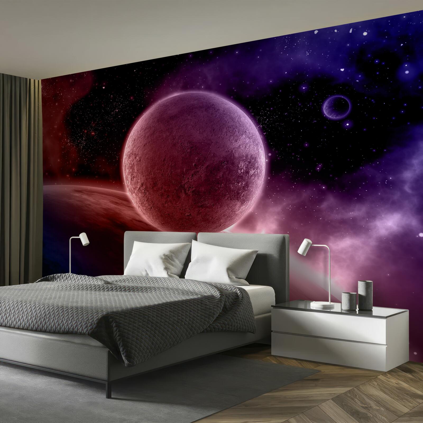 Fototapeten unentdeckte Planeten unseres Raums