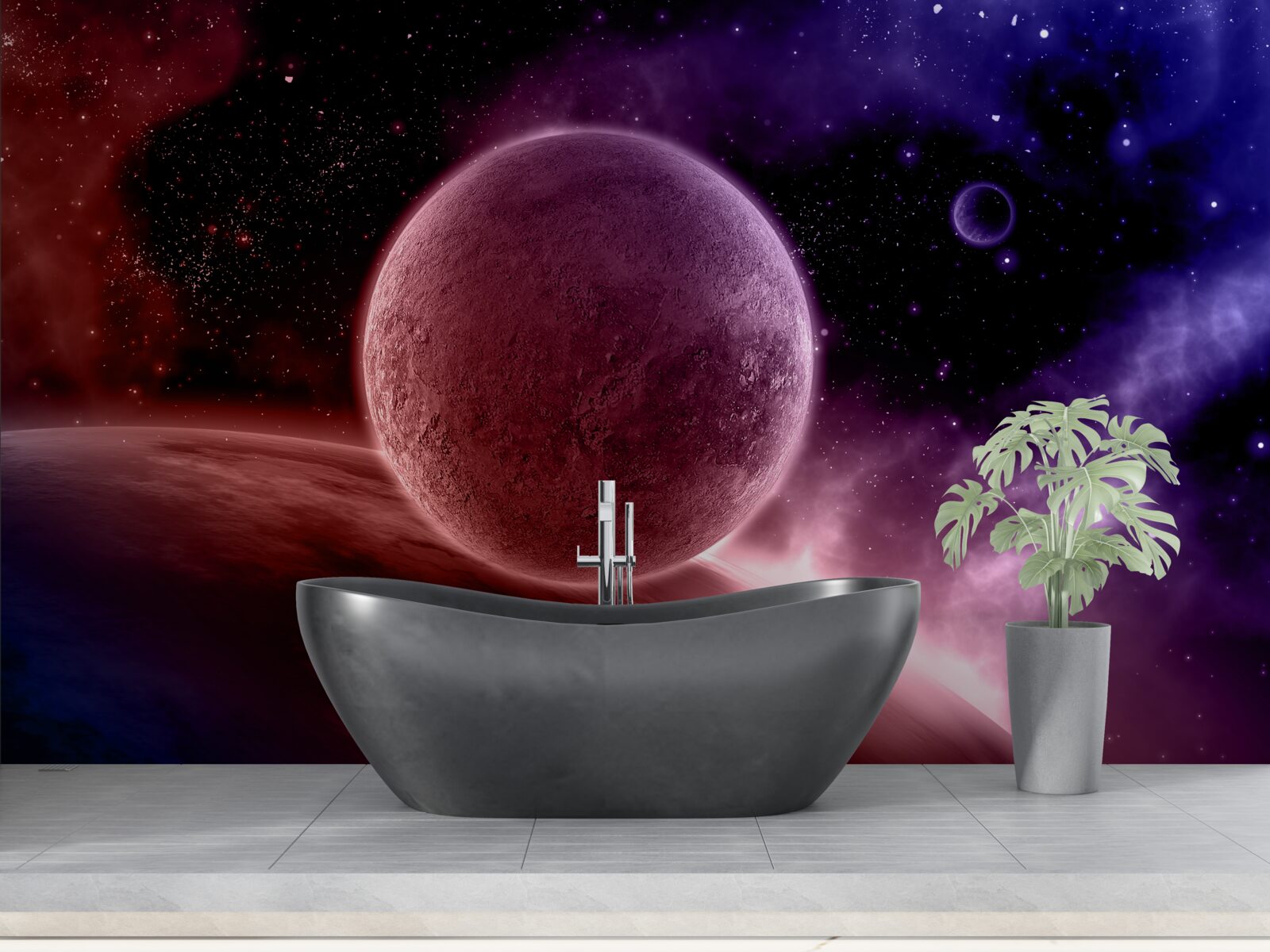 Fototapeten unentdeckte Planeten unseres Raums