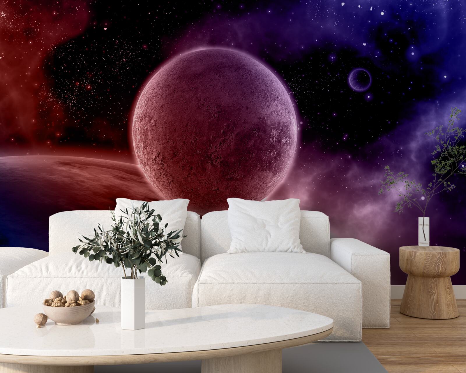 Fototapeten unentdeckte Planeten unseres Raums