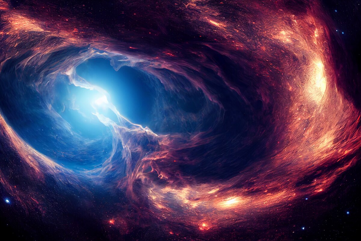 Fototapeten Nebulos und Weltraumsystem