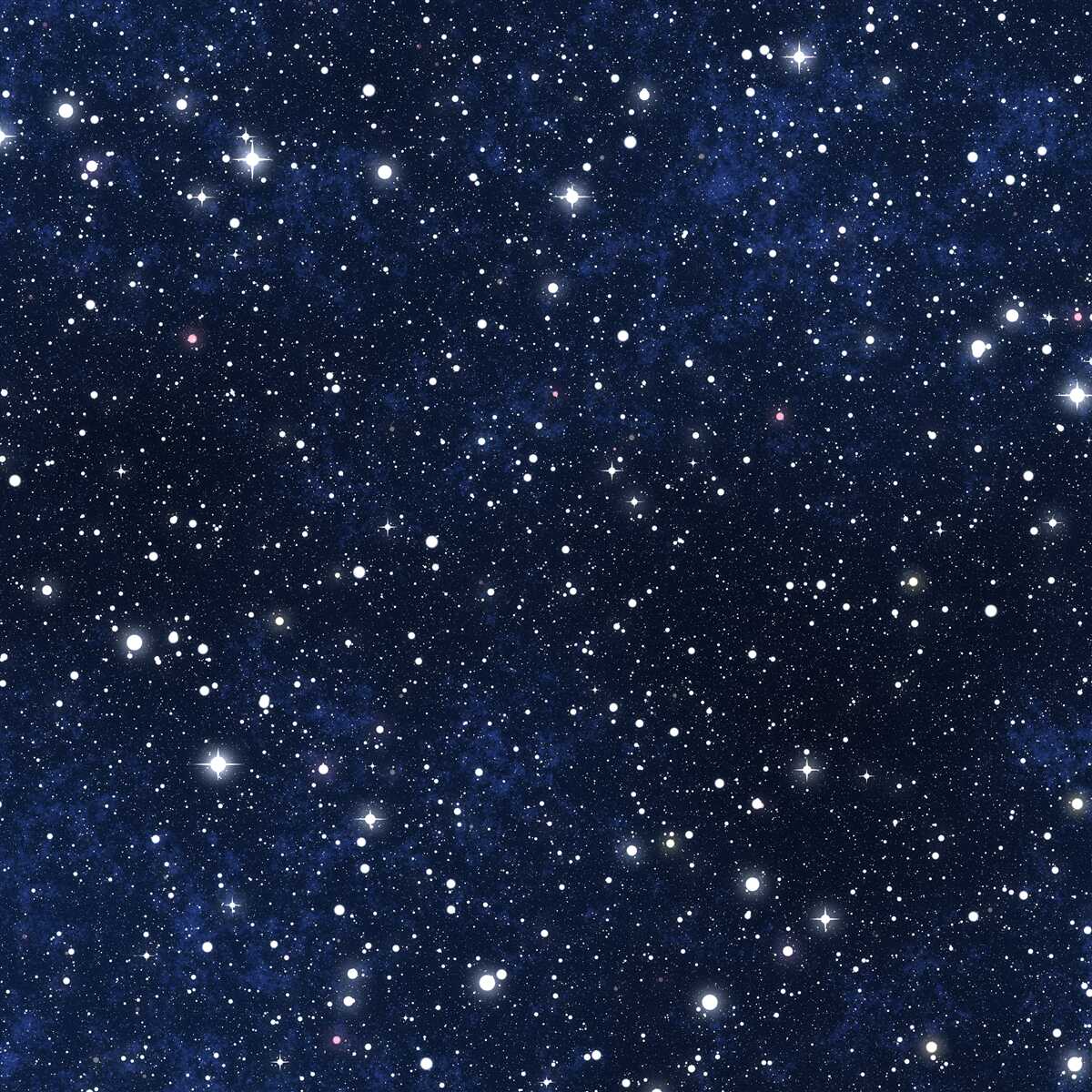 Fototapeten Sternenhimmel auf blauem Hintergrund