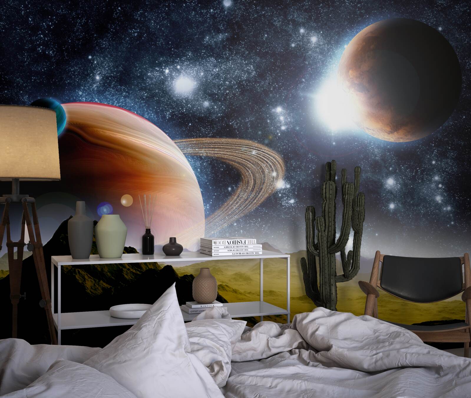 Fototapeten Weltraumplaneten