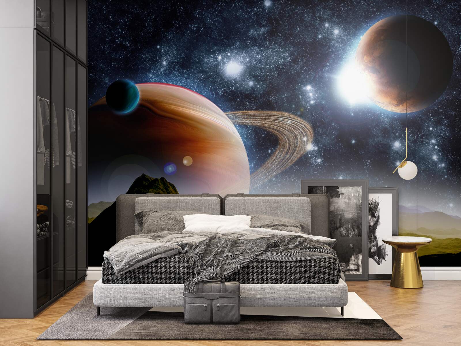 Fototapeten Weltraumplaneten