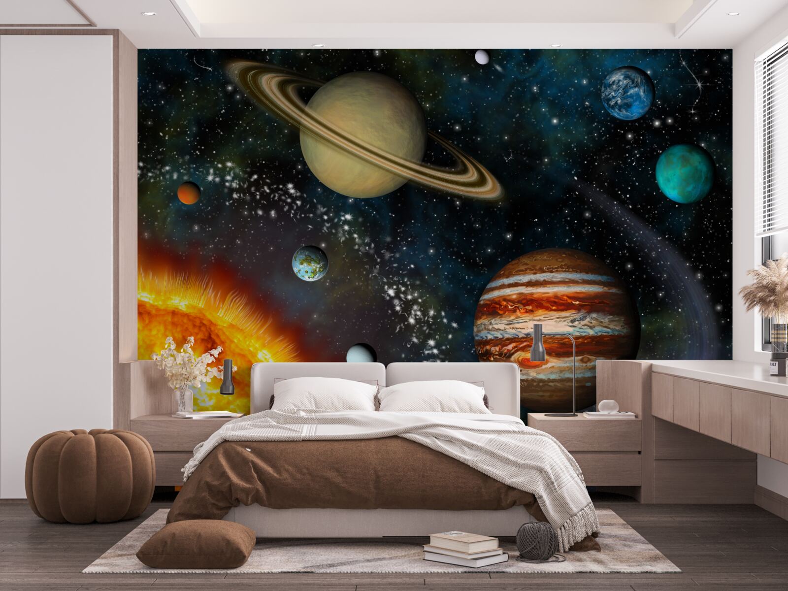Fototapeten Exklusive Planet -Prozession