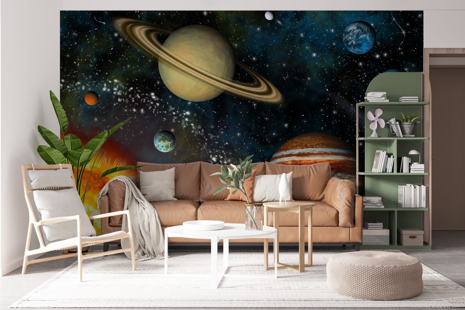 Fototapeten Exklusive Planet -Prozession