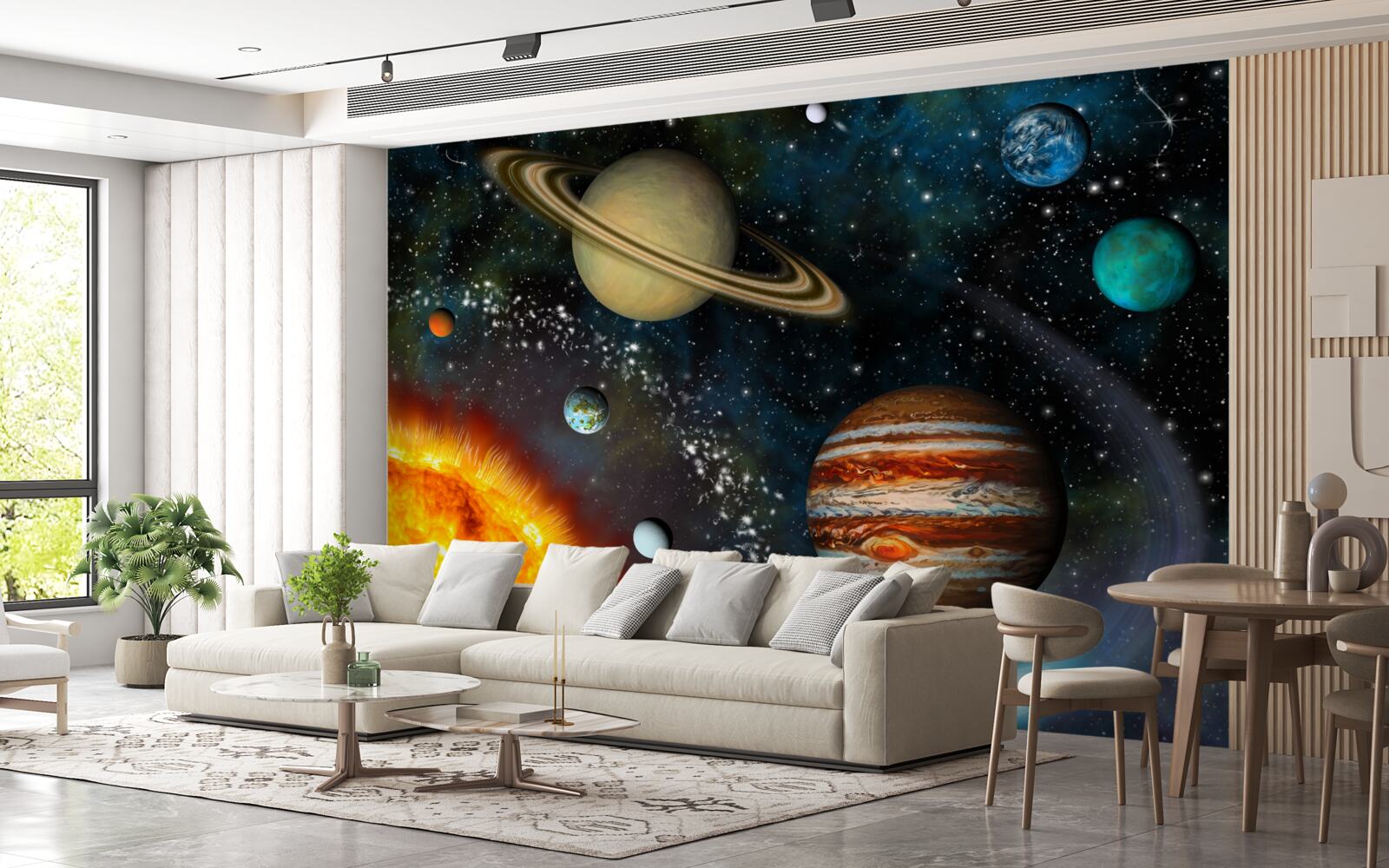 Fototapeten Exklusive Planet -Prozession