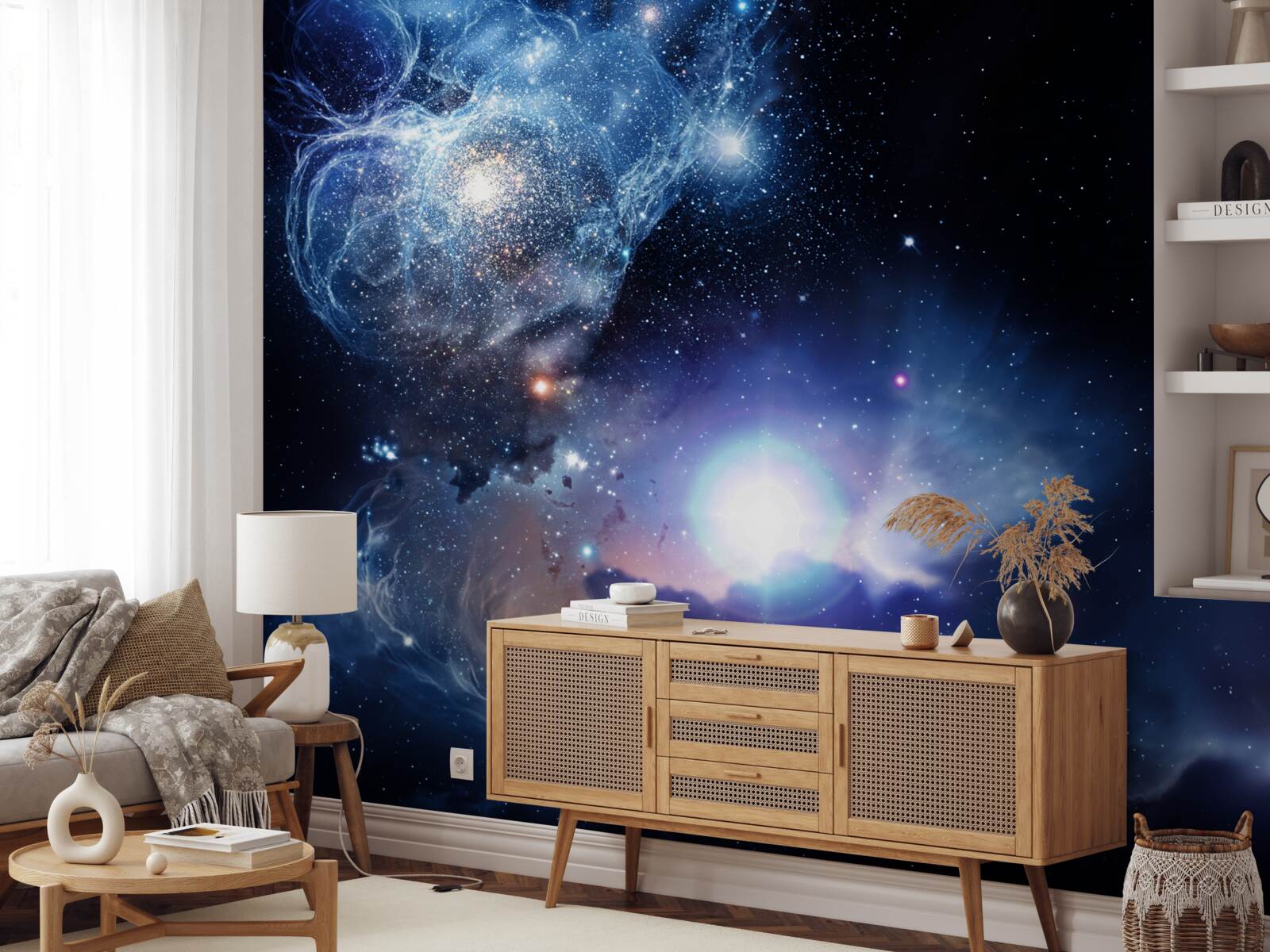 Fototapeten Highly Luminous Heavenly Space