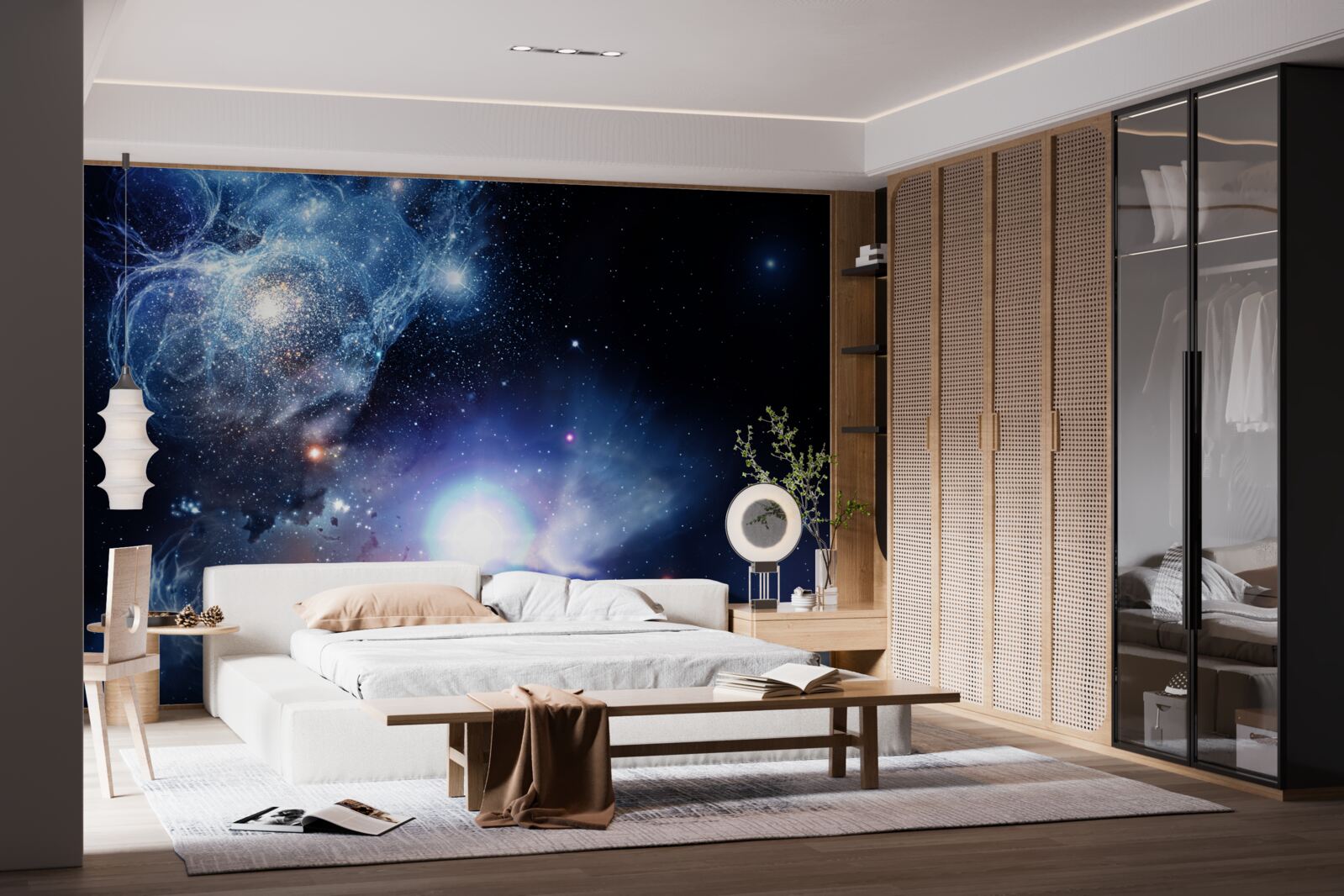 Fototapeten Highly Luminous Heavenly Space