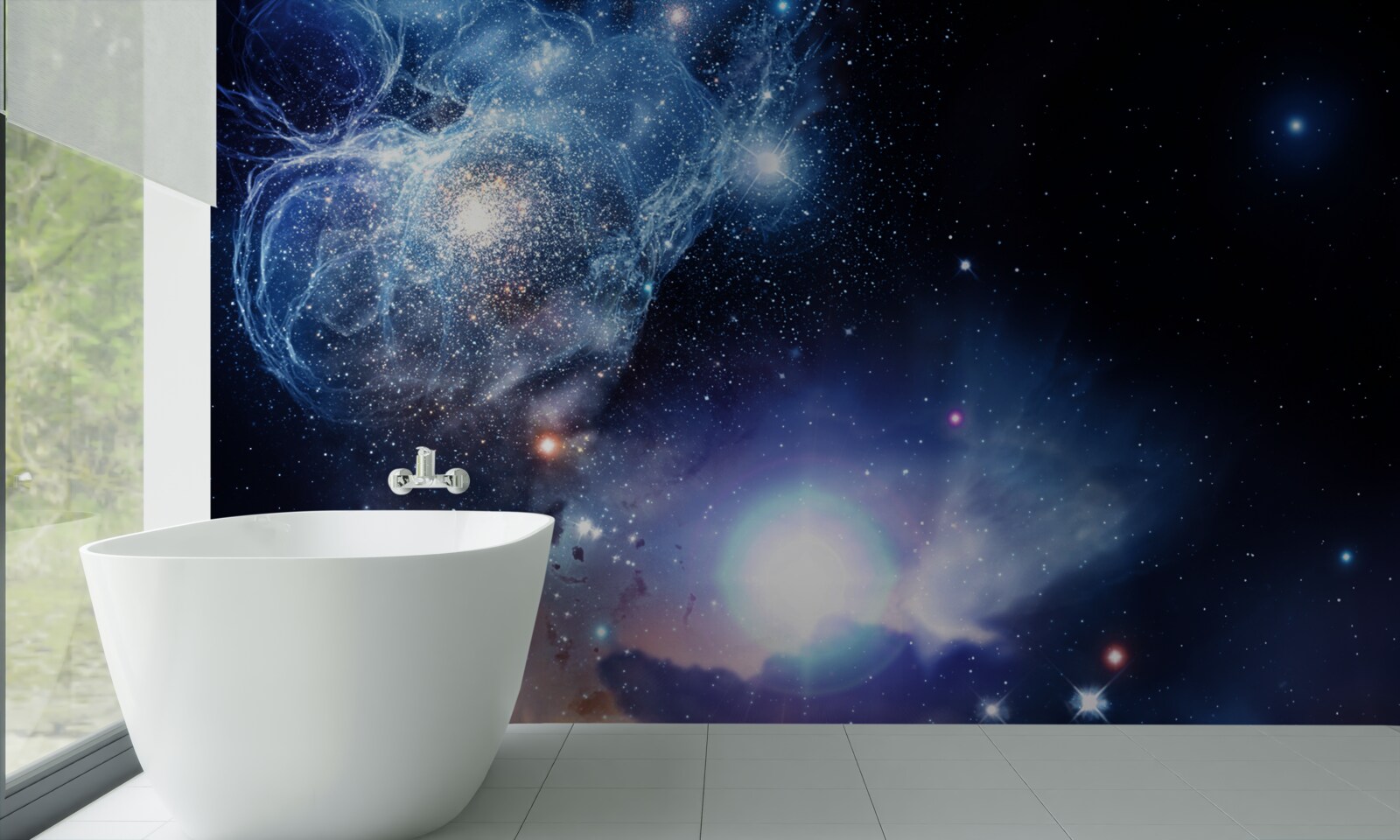 Fototapeten Highly Luminous Heavenly Space