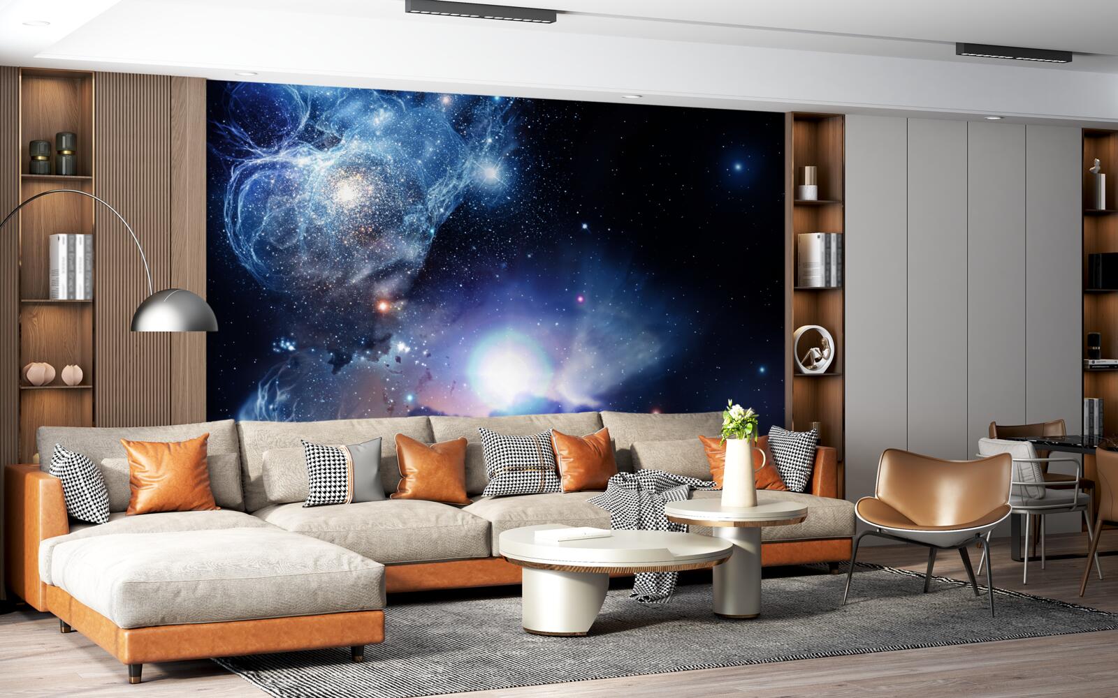 Fototapeten Highly Luminous Heavenly Space