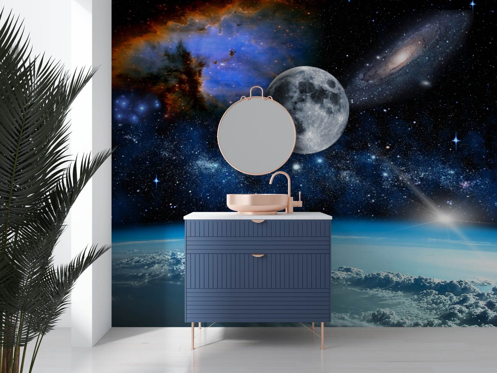 Fototapeten Ein faszinierendes Panorama des Universums