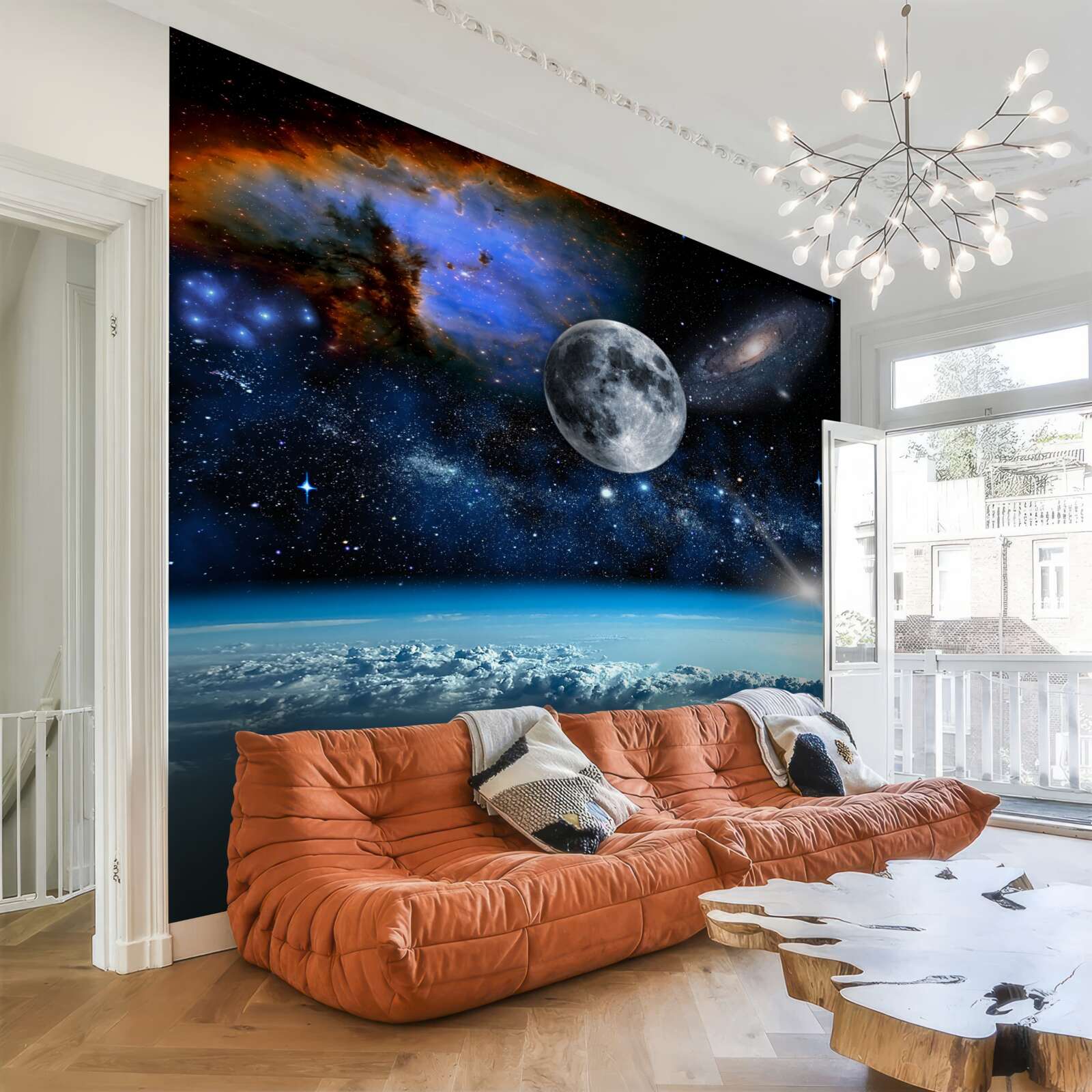 Fototapeten Ein faszinierendes Panorama des Universums