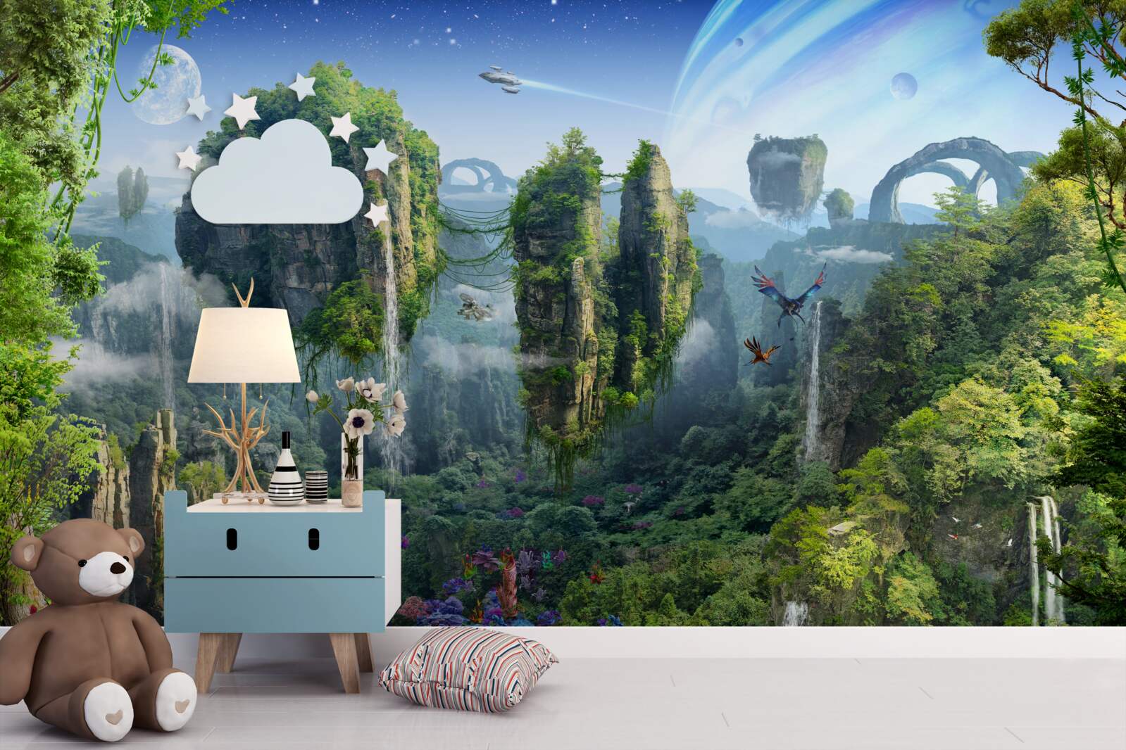 Fototapeten Pandoras magischer Planet