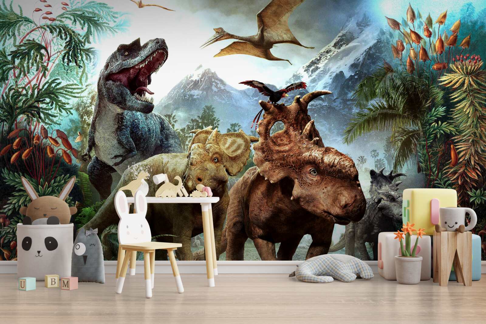 Fototapeten Jura -Dinosaurier