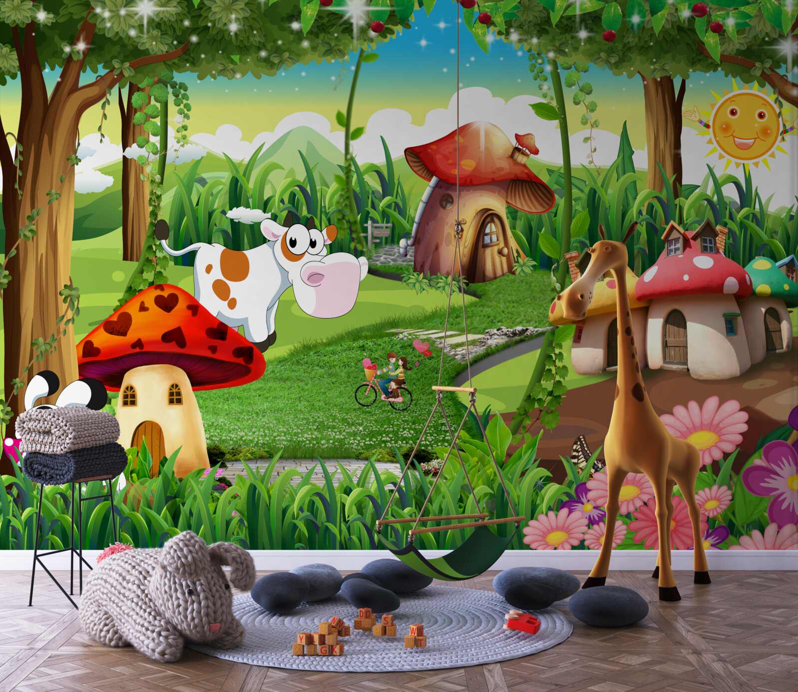 Fototapeten Magisches Königreich für Kinder