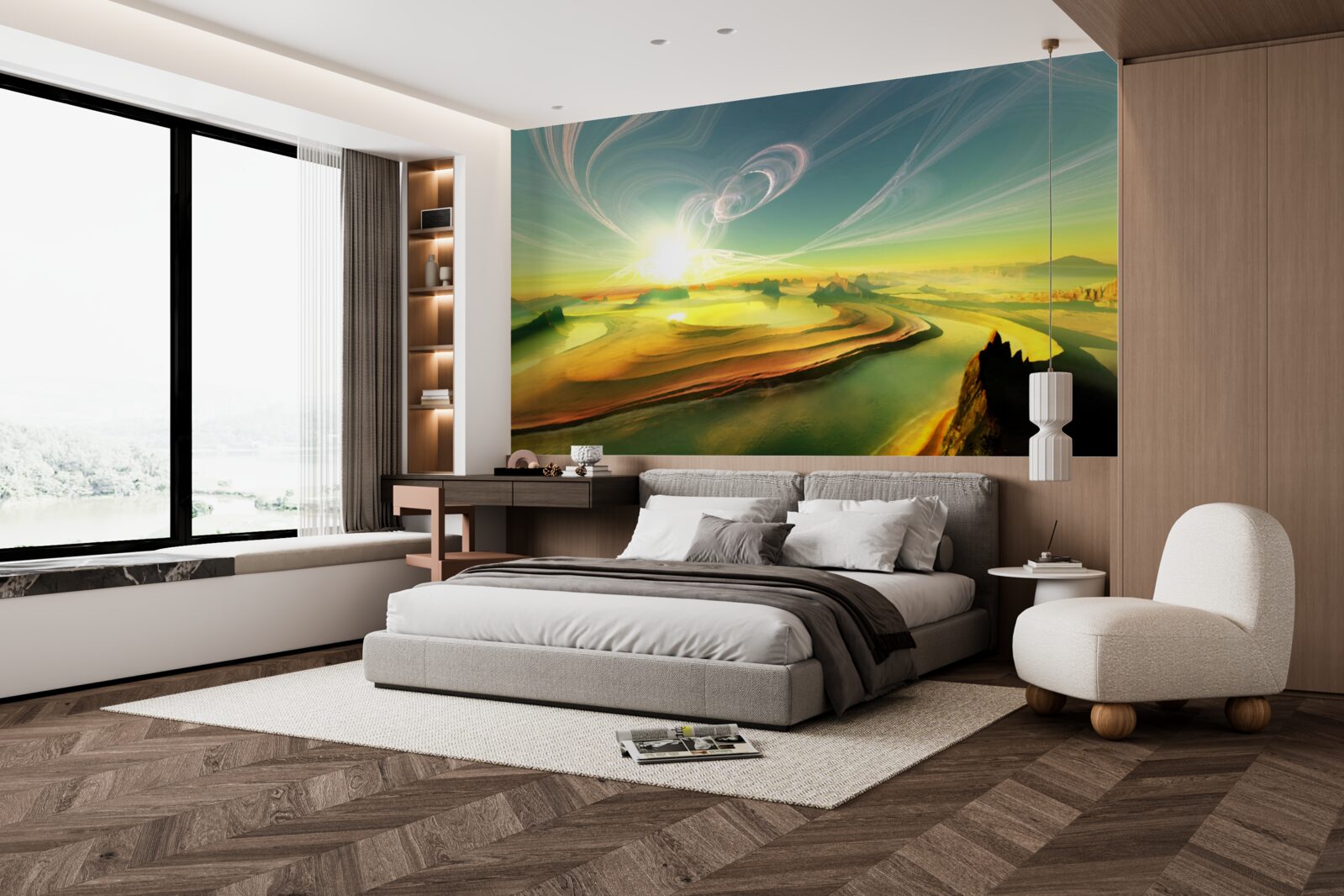 Fototapeten Wind der Transformation