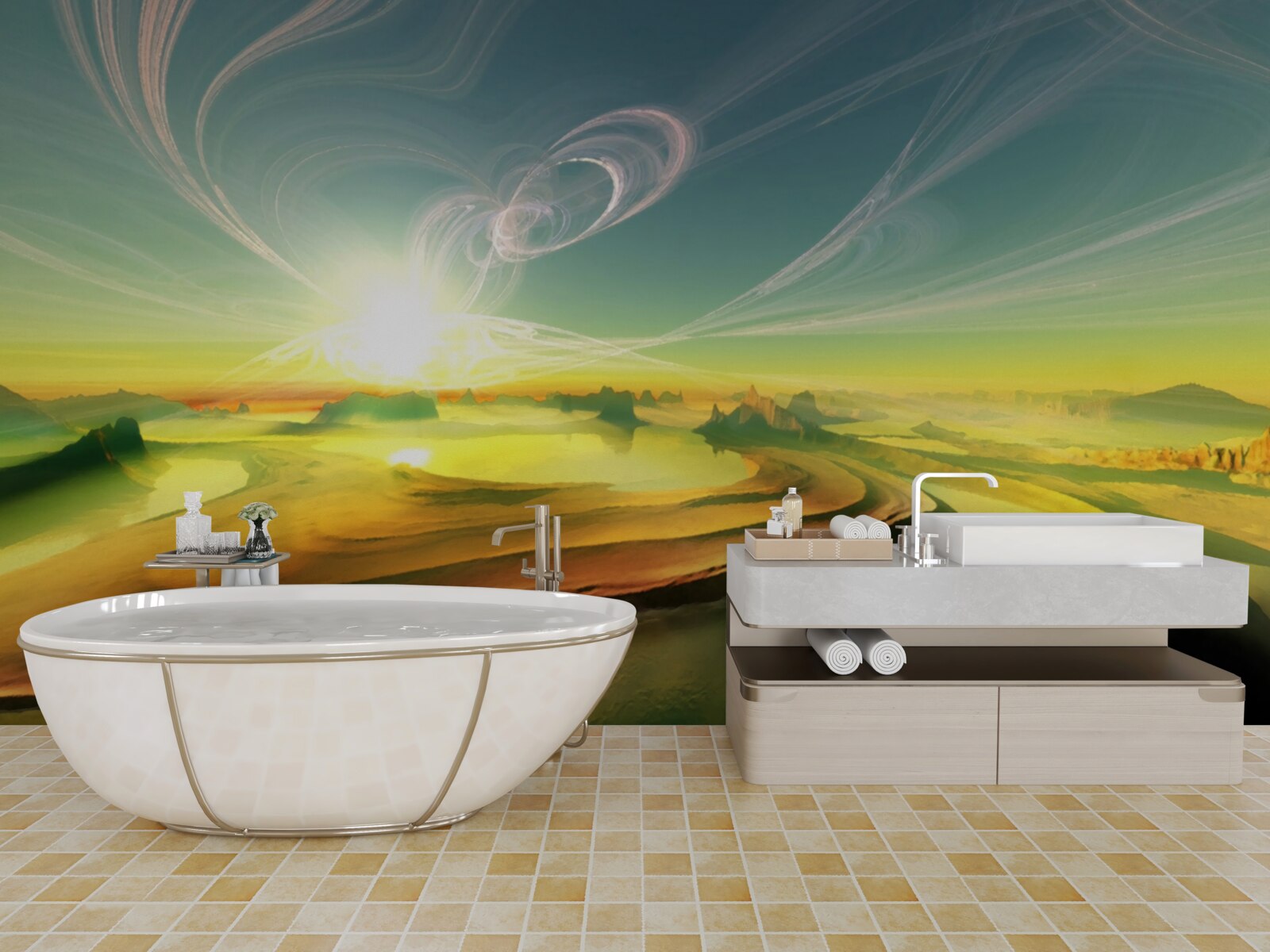 Fototapeten Wind der Transformation