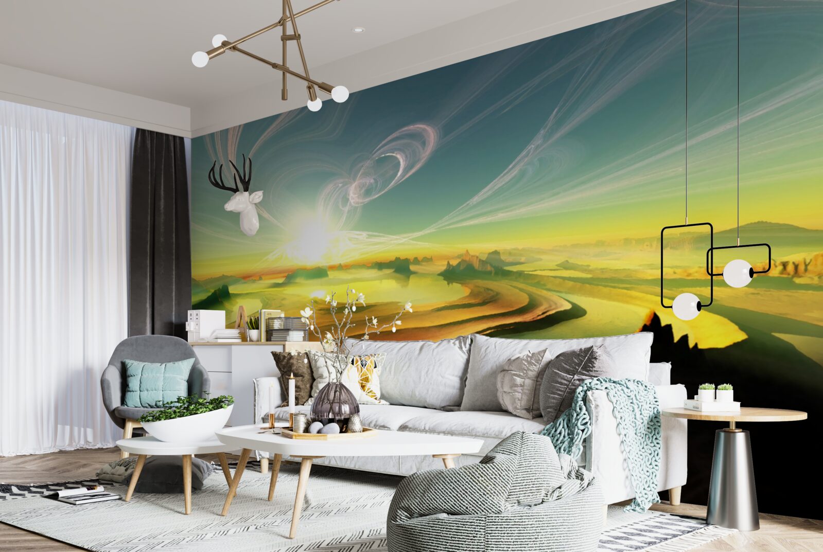 Fototapeten Wind der Transformation