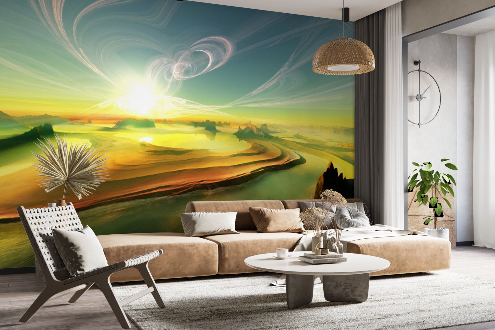 Fototapeten Wind der Transformation