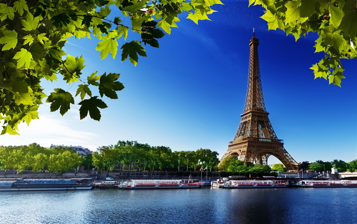 Fototapeten Paris im Frühjahr