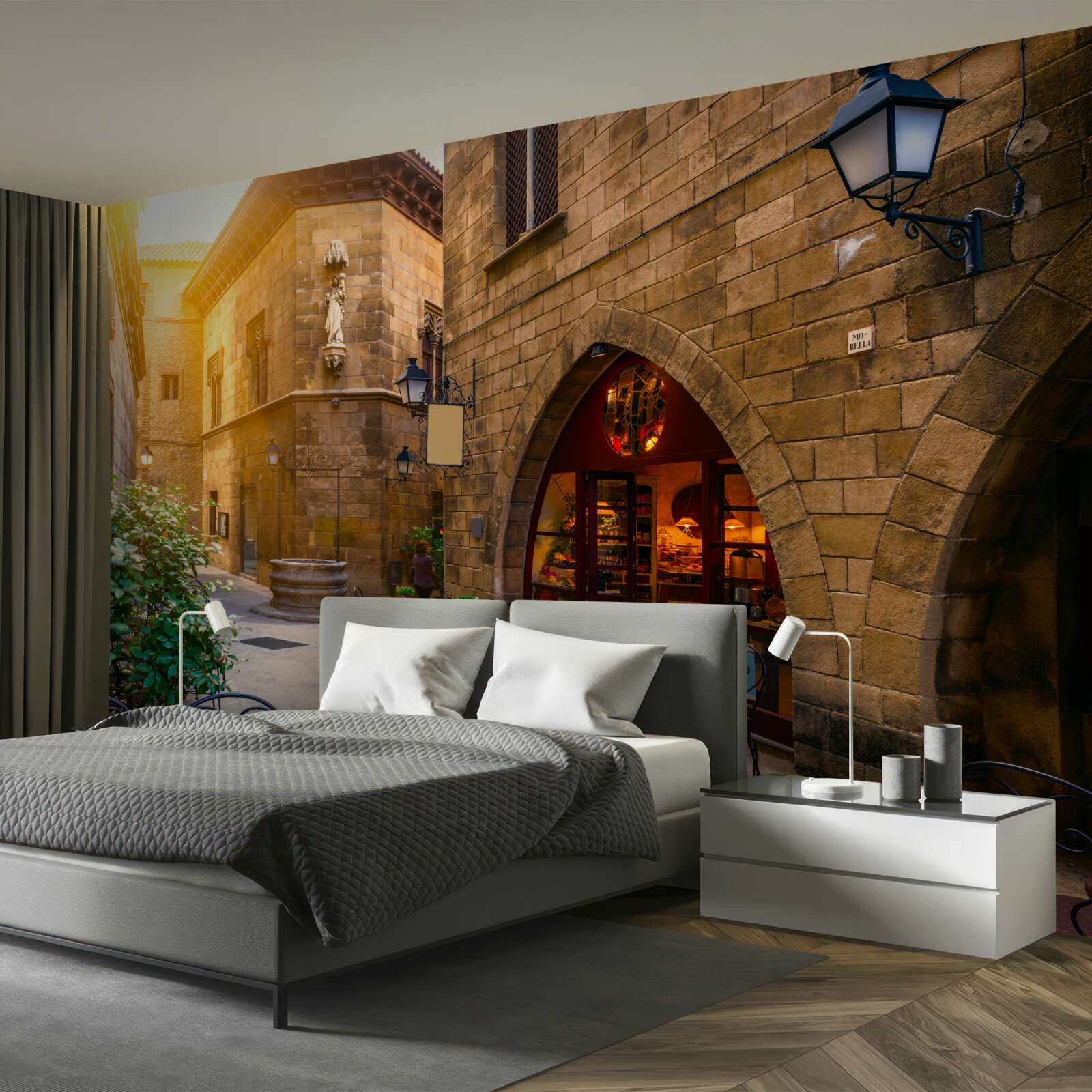 Fototapeten Barcelona, ​​Gothic District