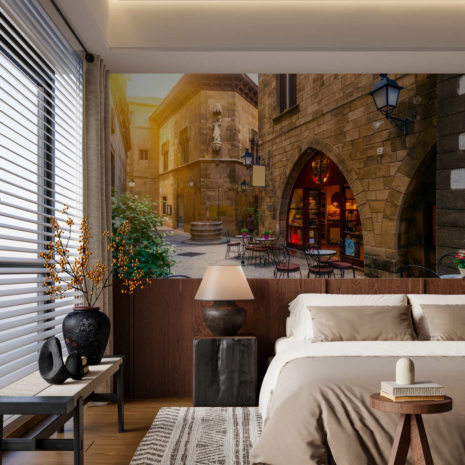 Fototapeten Barcelona, ​​Gothic District