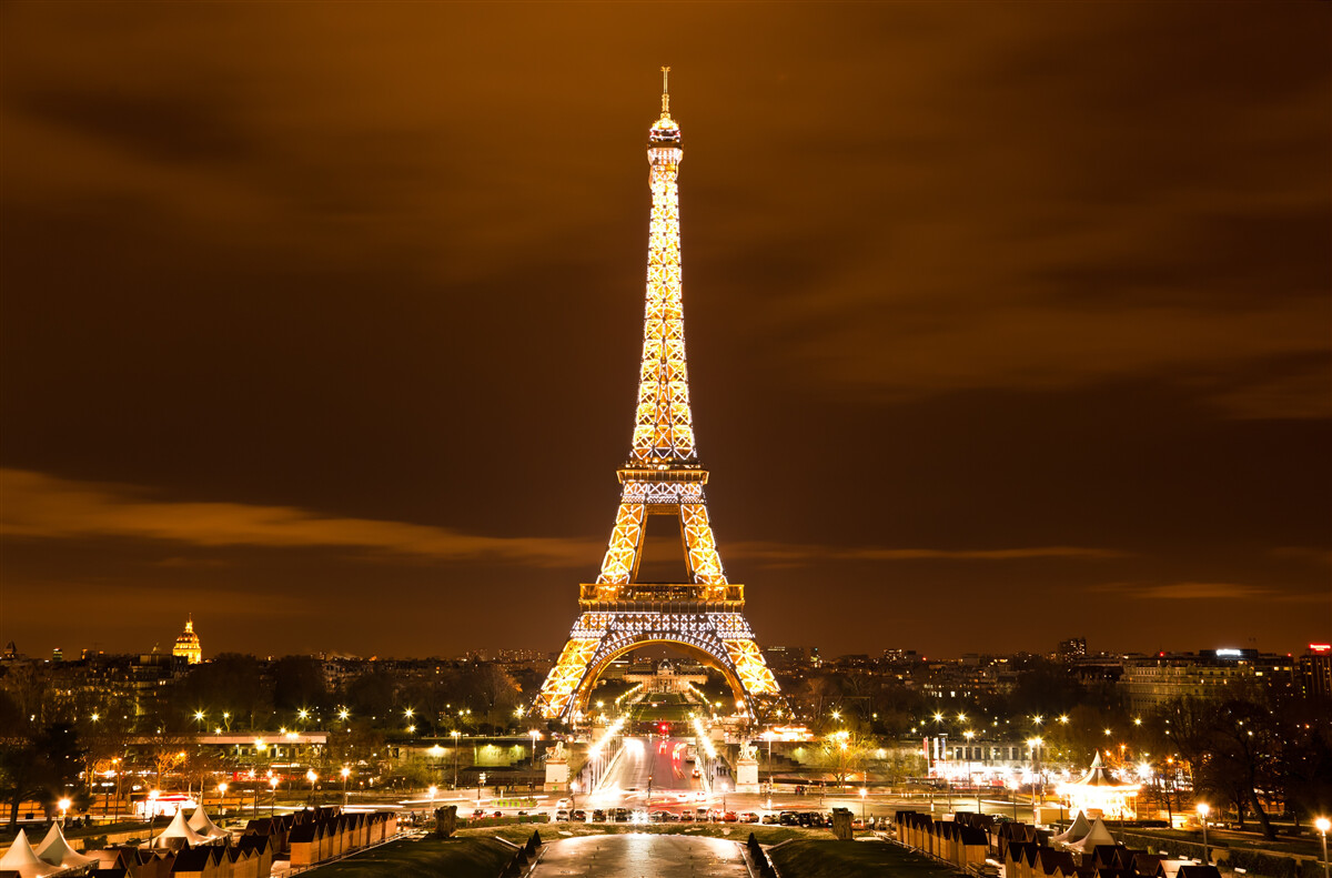 Fototapeten Paris 'Seele in der Nacht