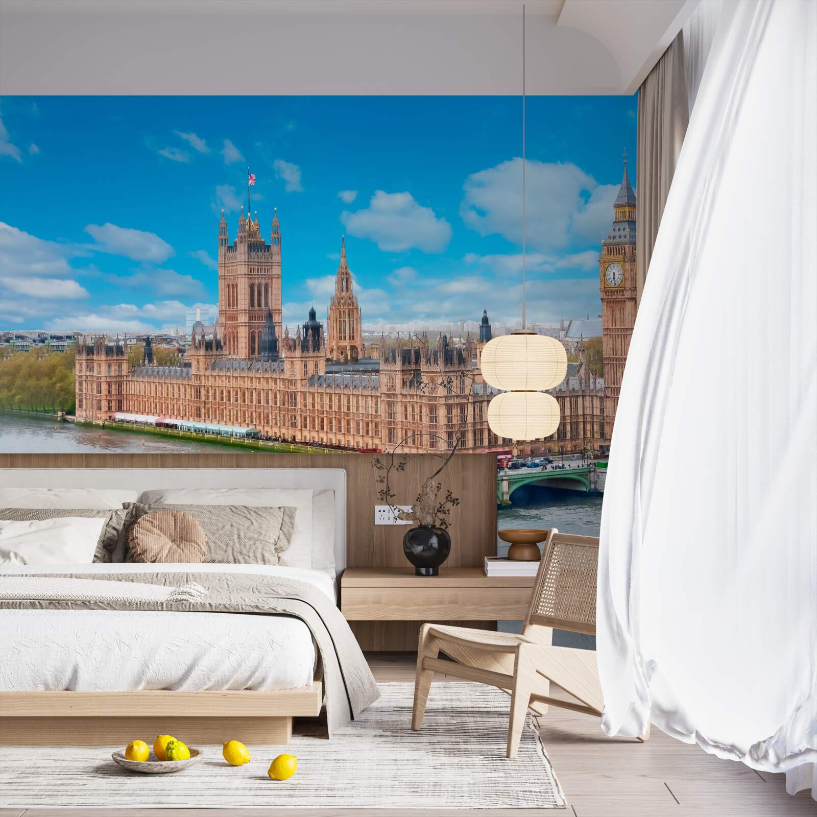 Fototapeten Big Ben und Parlament sind Londons Herz