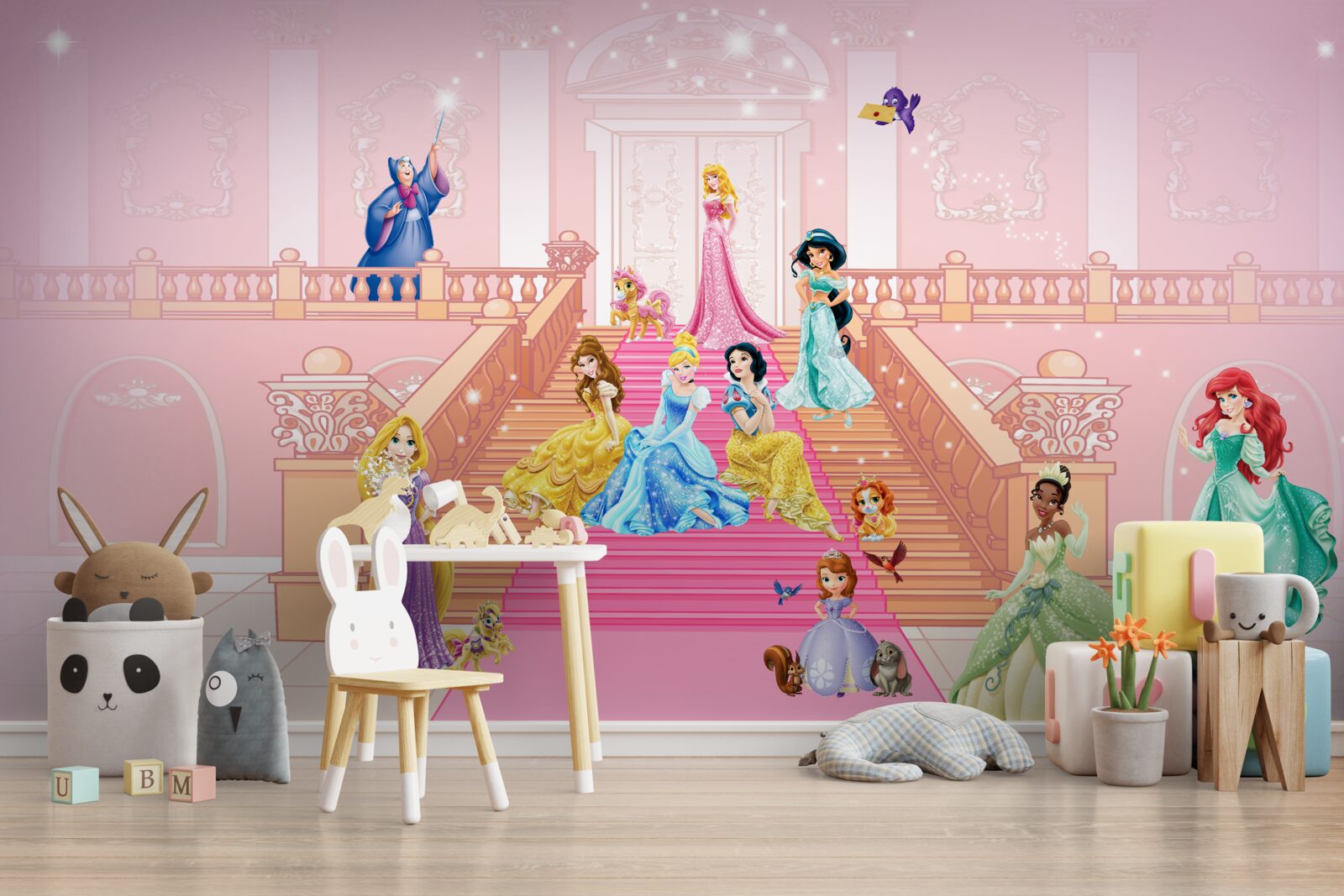 Fototapeten Disney Cartoon Prinzessinnen