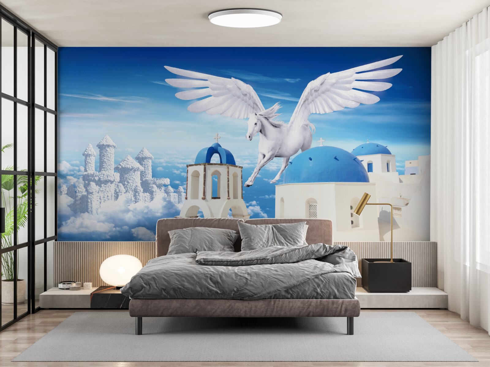 Fototapeten Pegasus gleiten leichter