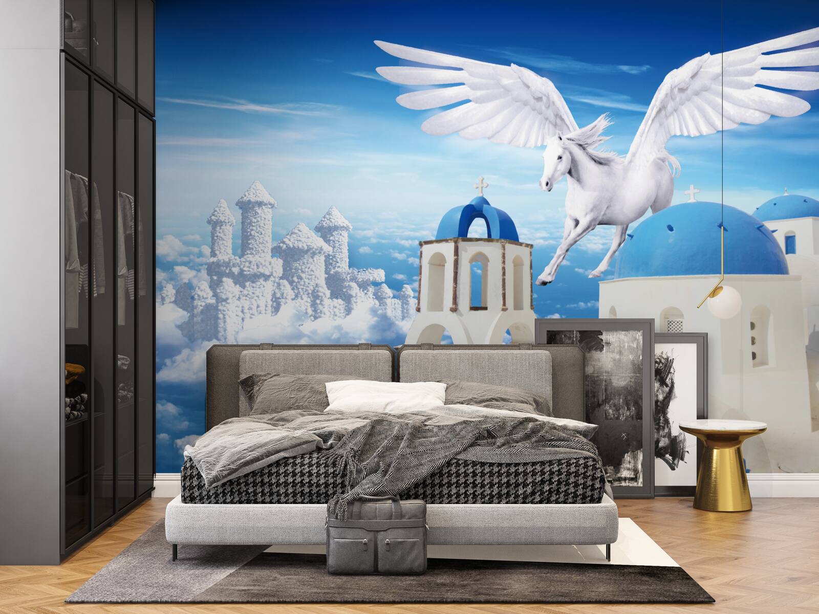 Fototapeten Pegasus gleiten leichter