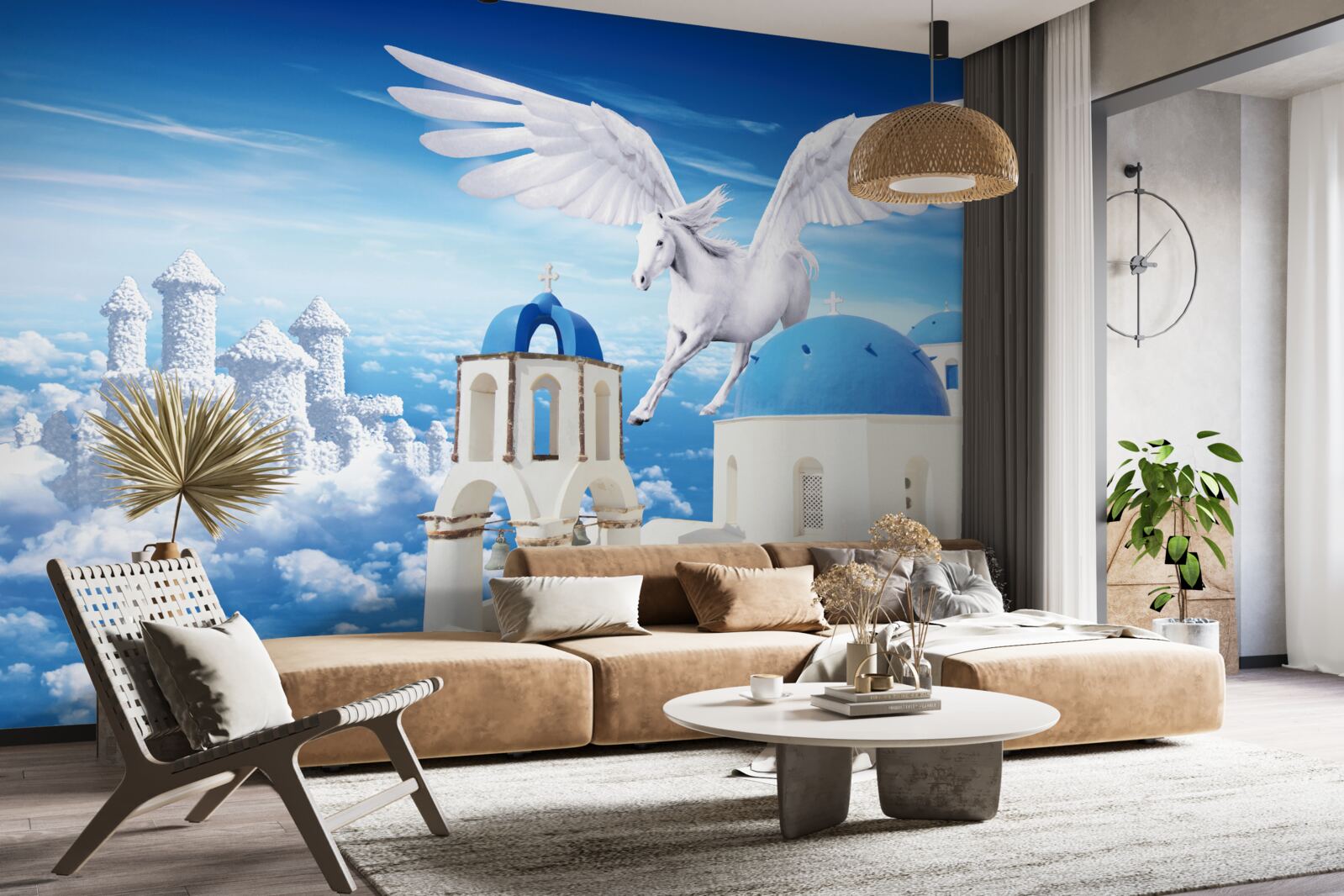 Fototapeten Pegasus gleiten leichter