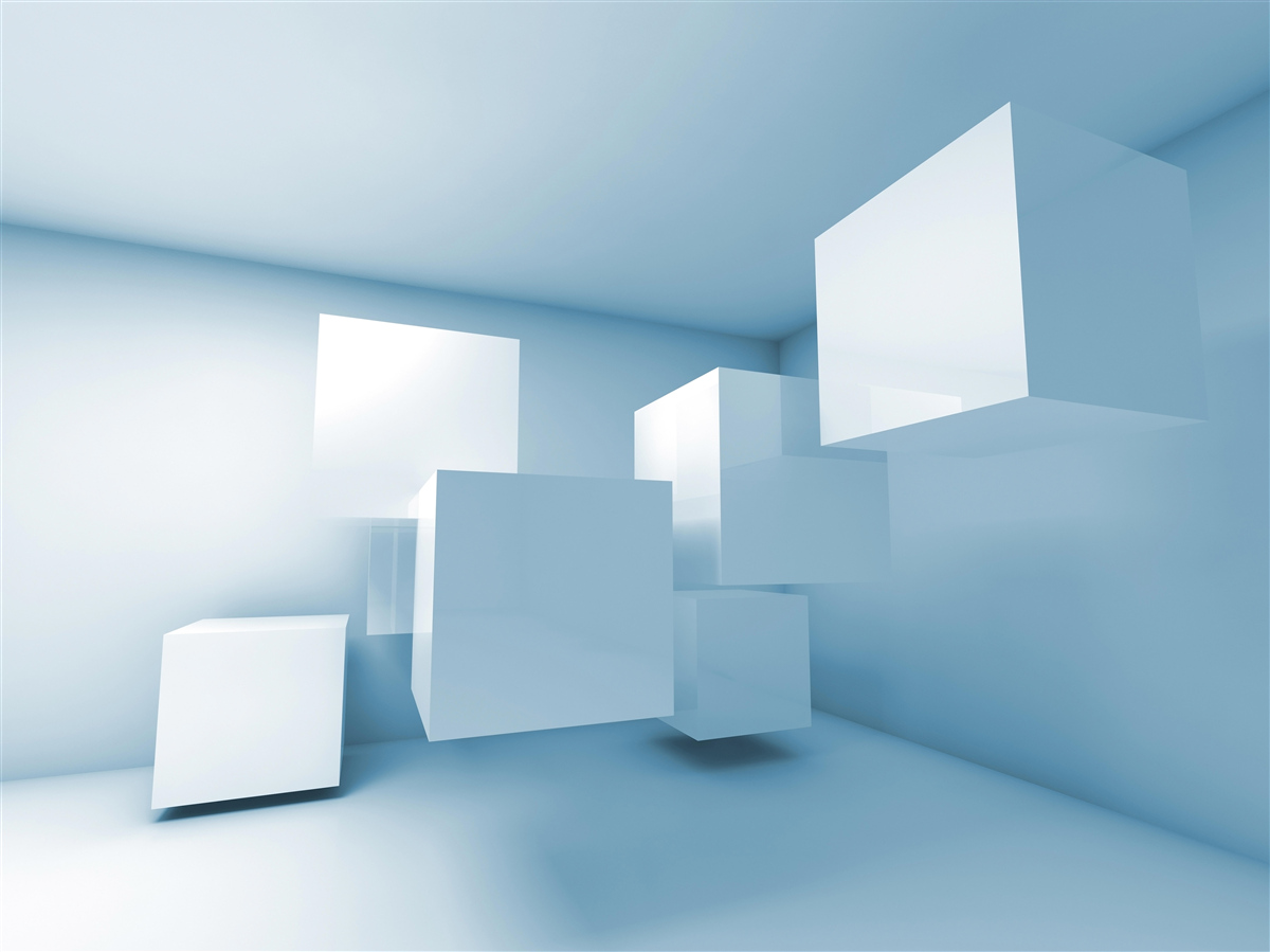 Fototapeten Abstrakte geometrische Struktur