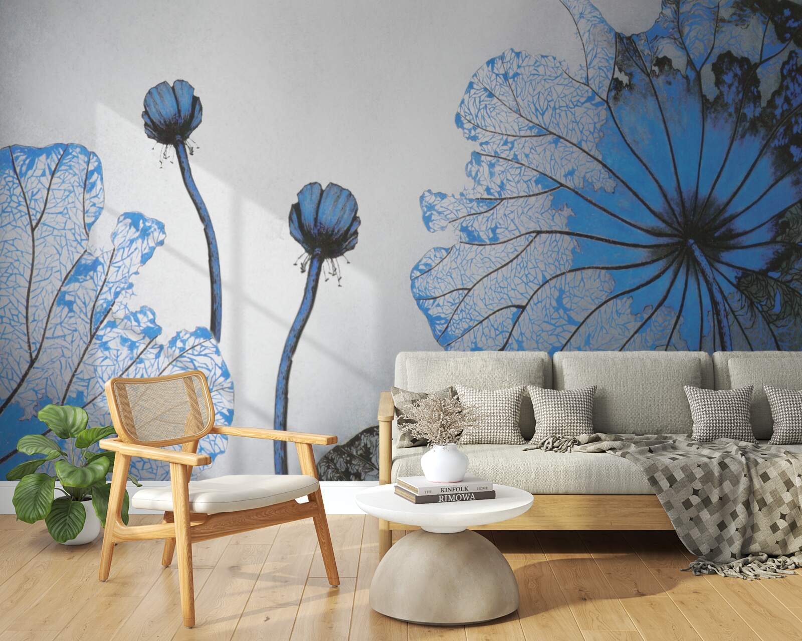 Fototapeten Eine detaillierte Übersicht über exotische Blumen