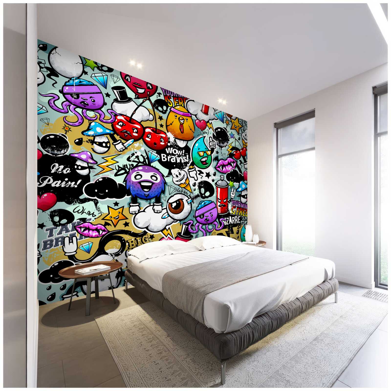Fototapeten Life Street Art