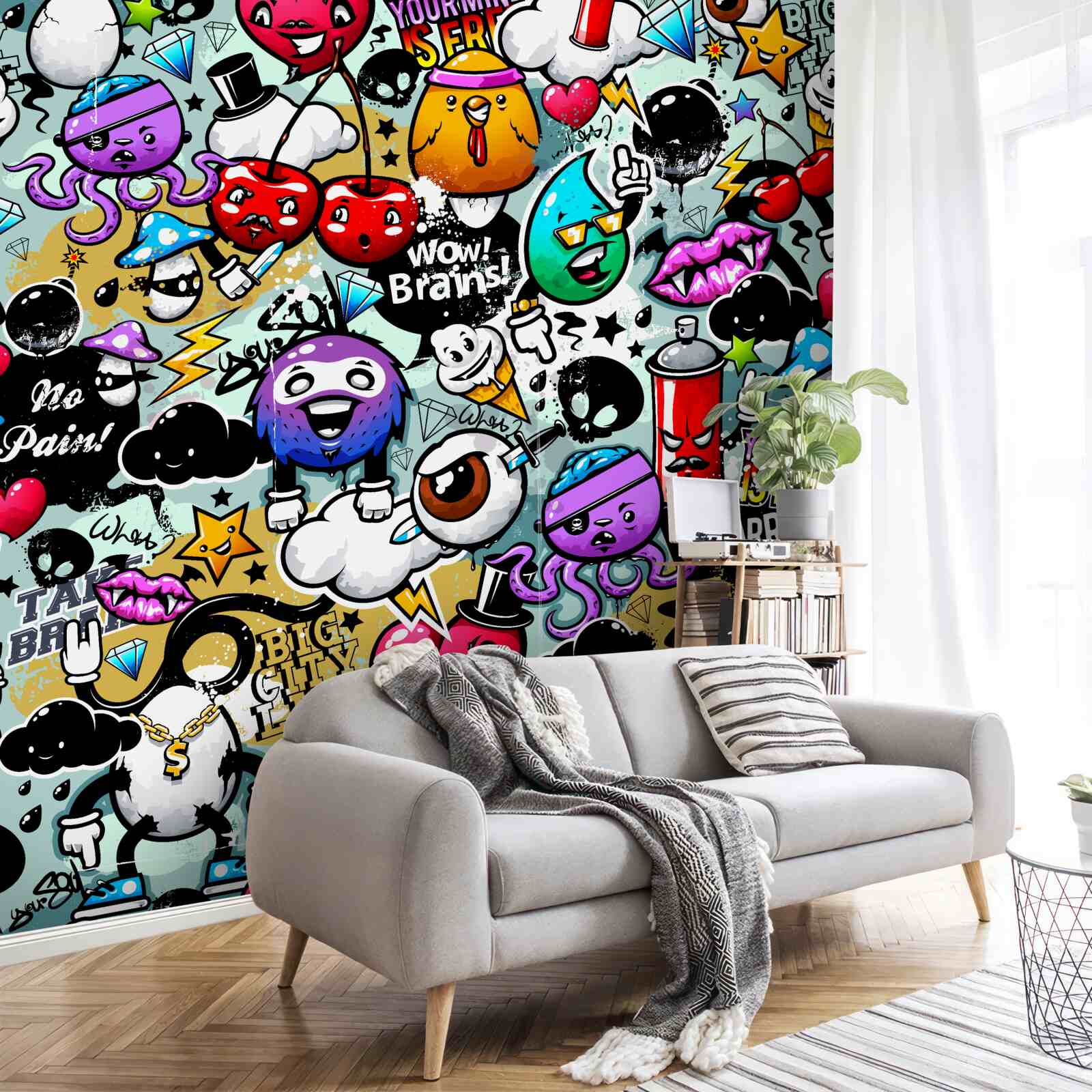Fototapeten Life Street Art