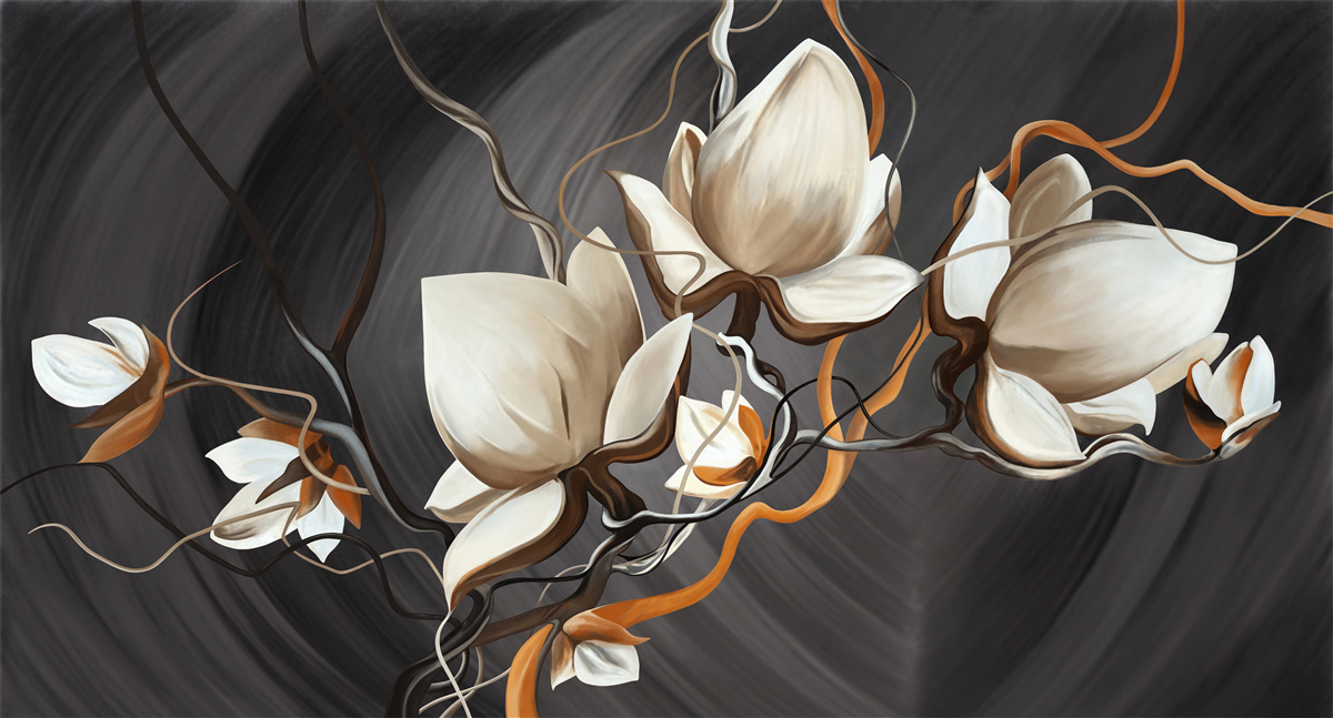 Fototapeten Schnee -Weiß -Magnolie öffnen