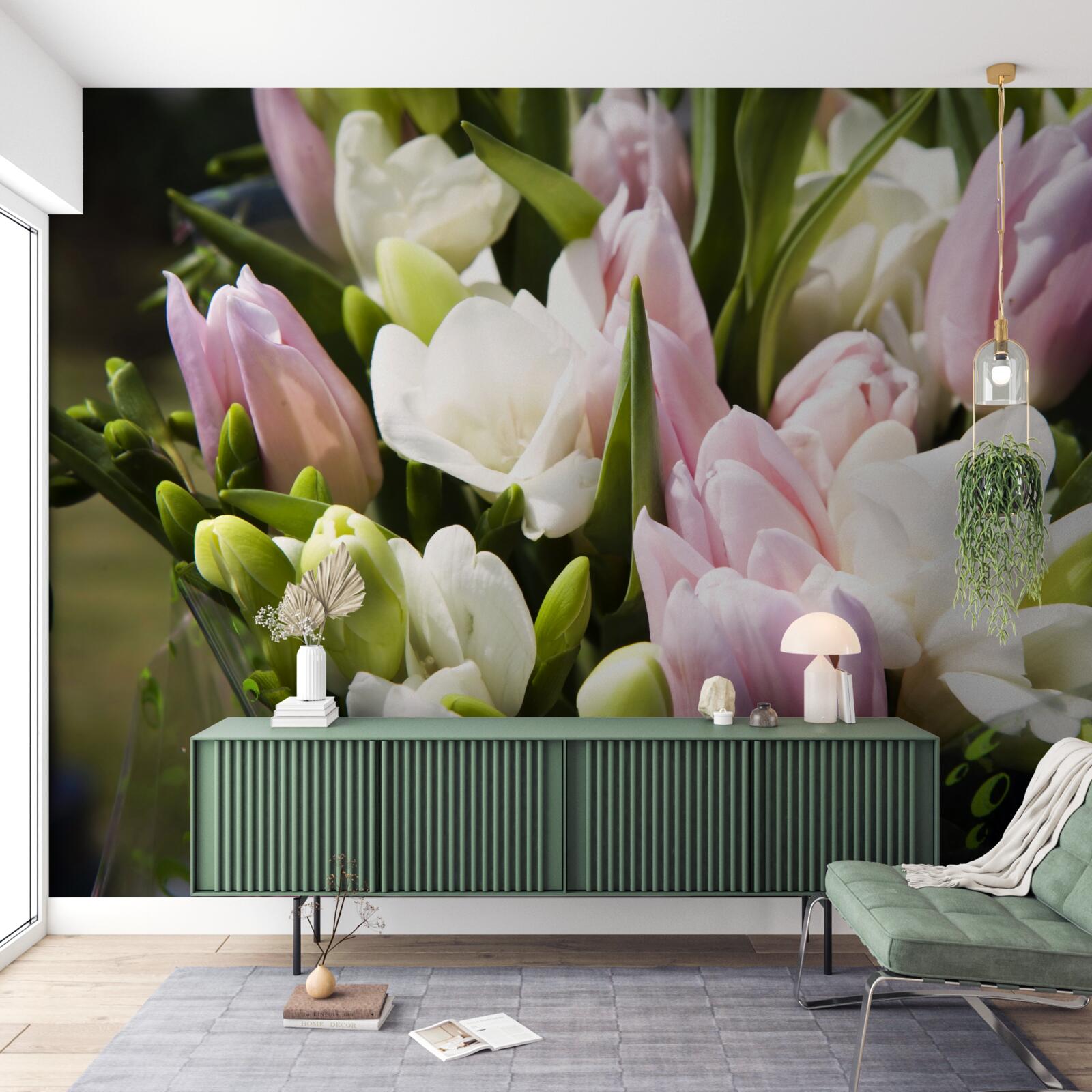 Fototapeten Frühlingsflora -Set