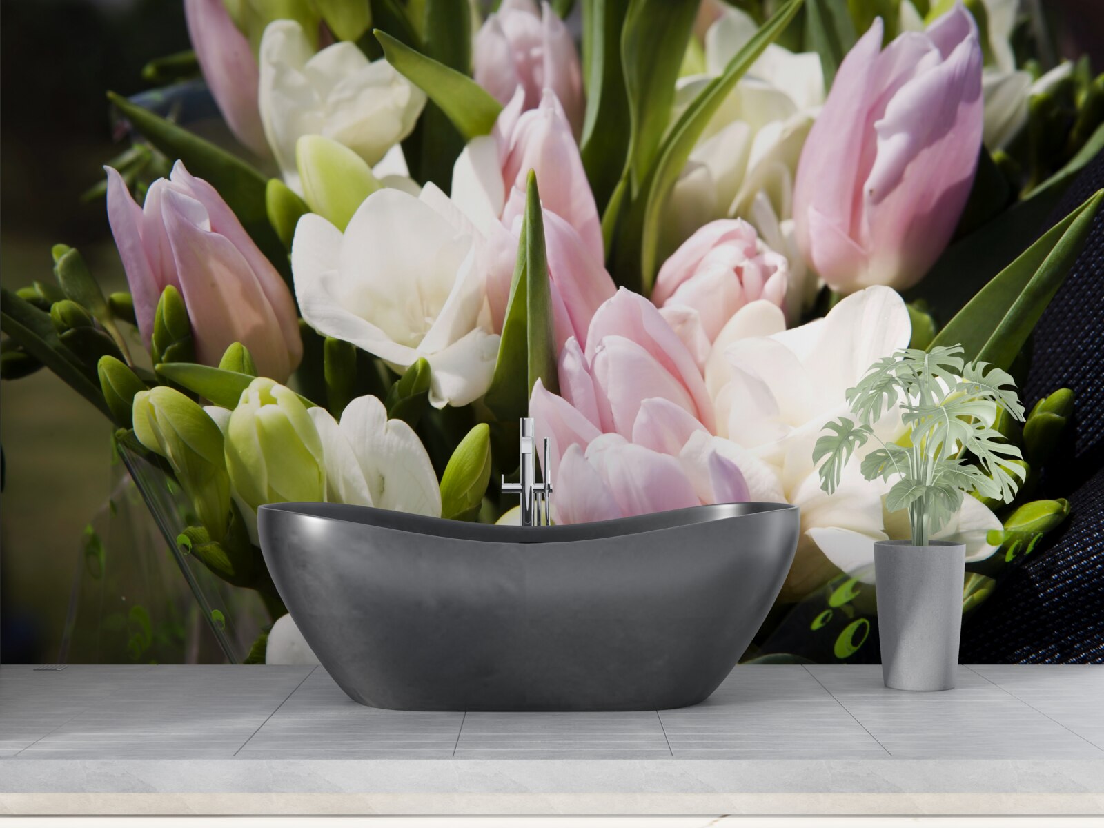 Fototapeten Frühlingsflora -Set