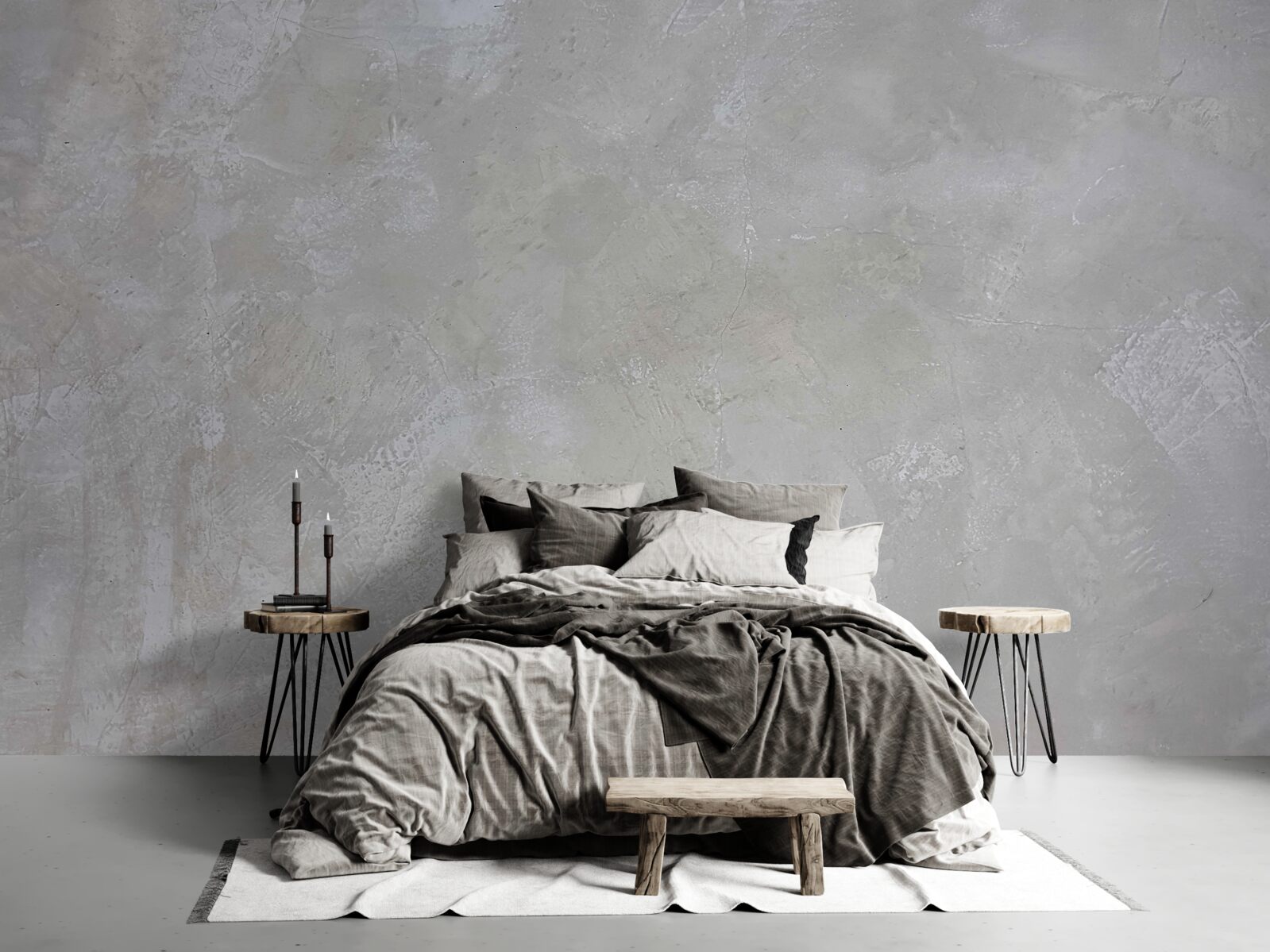 Fototapeten Silber -Gray -Hintergrund