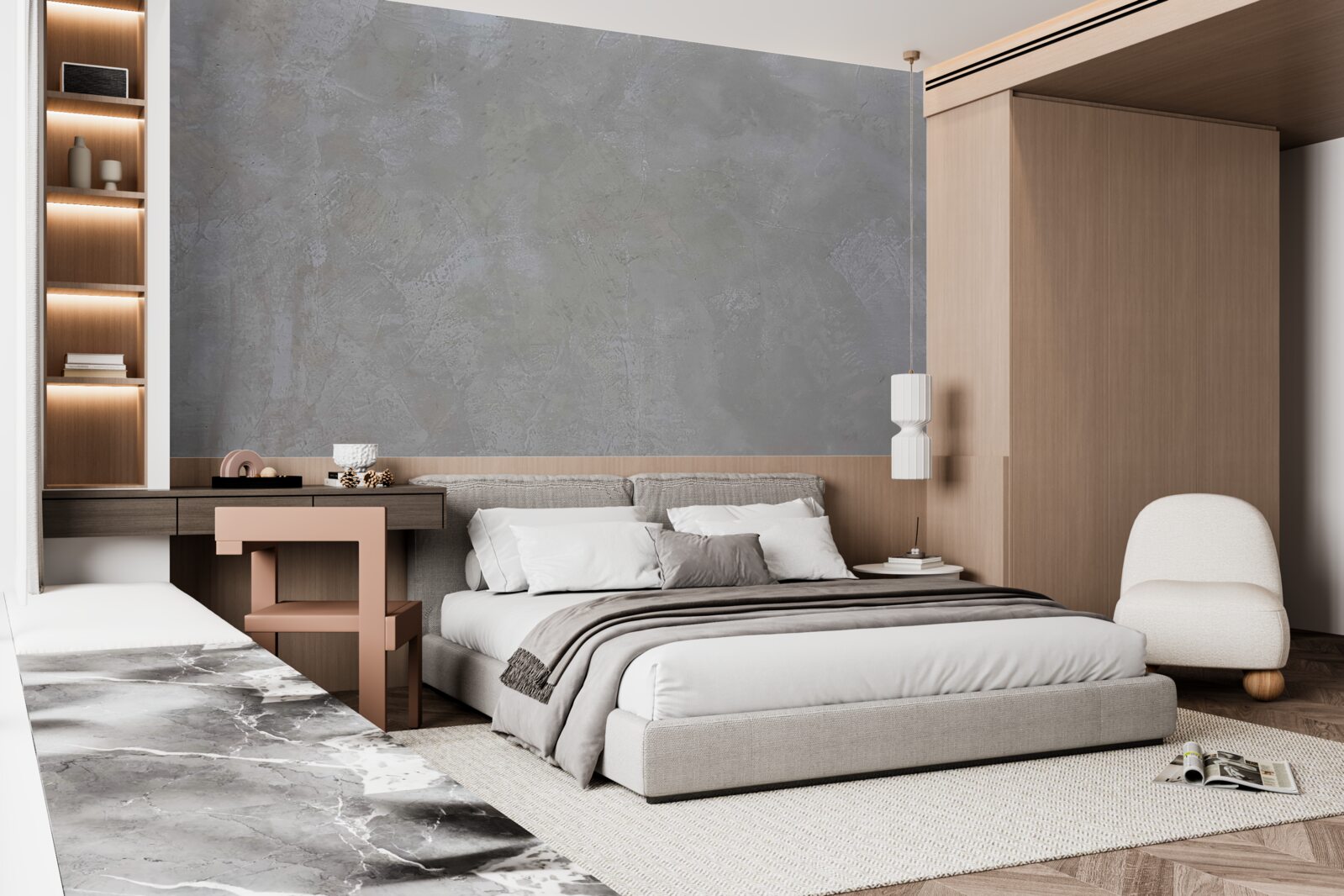 Fototapeten Silber -Gray -Hintergrund