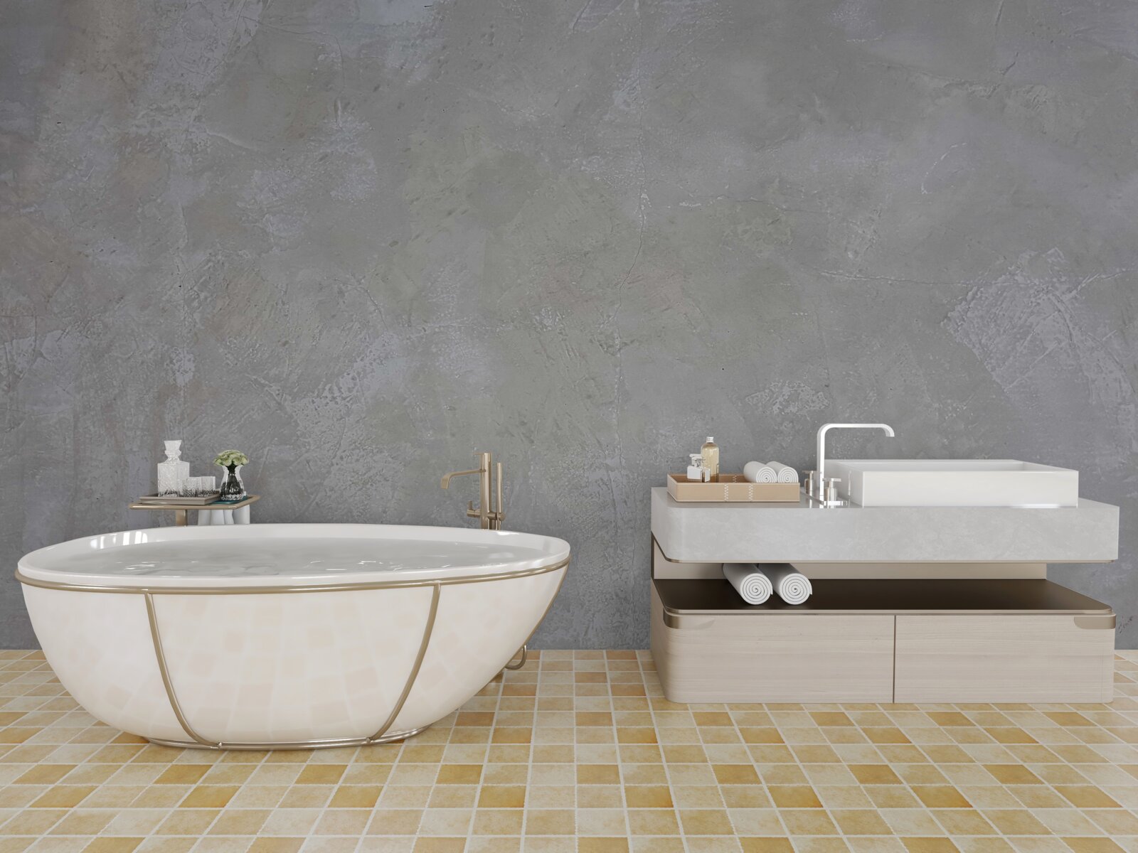 Fototapeten Silber -Gray -Hintergrund