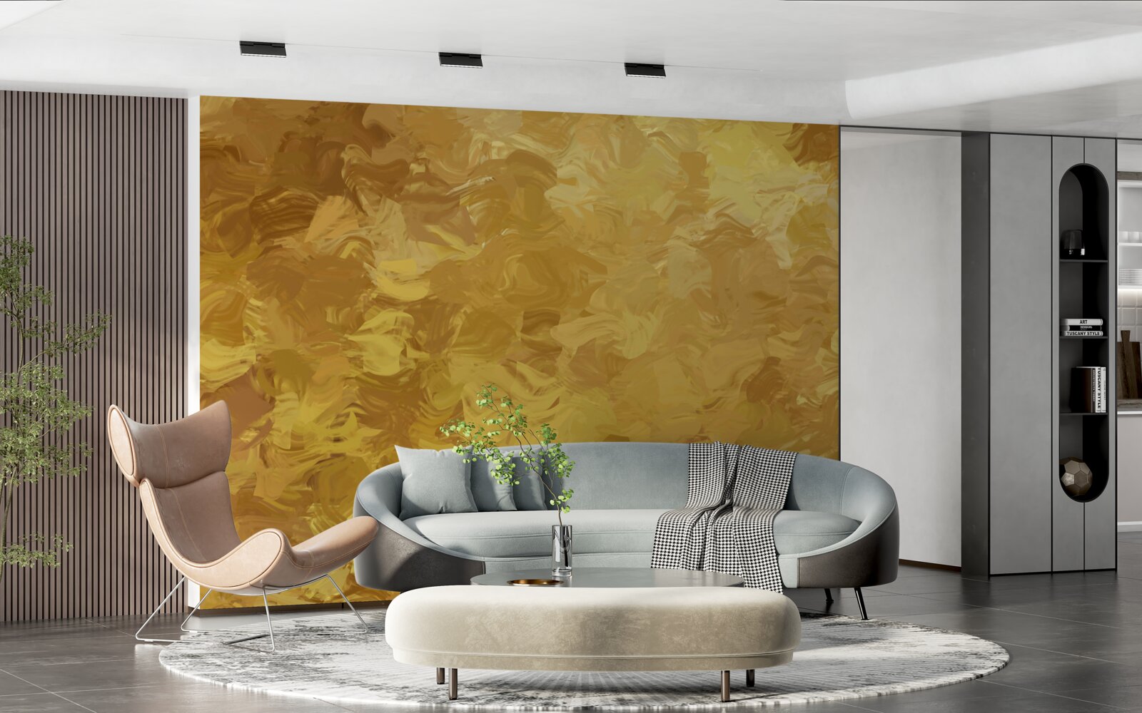 Fototapeten Hintergrund mit einer goldenen Textur
