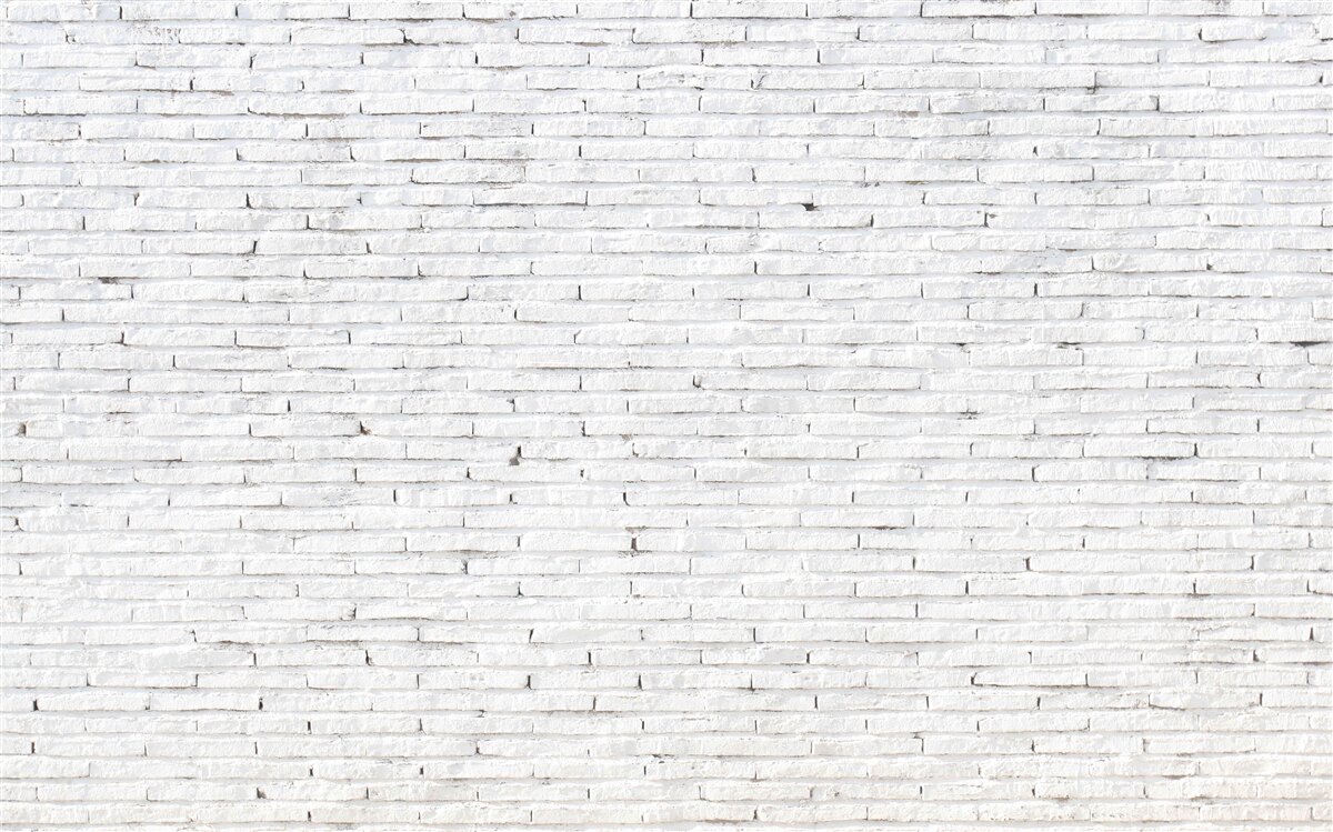Fototapeten Die Wand ist Ziegelstein, mit ausgezeichnetem Weiß