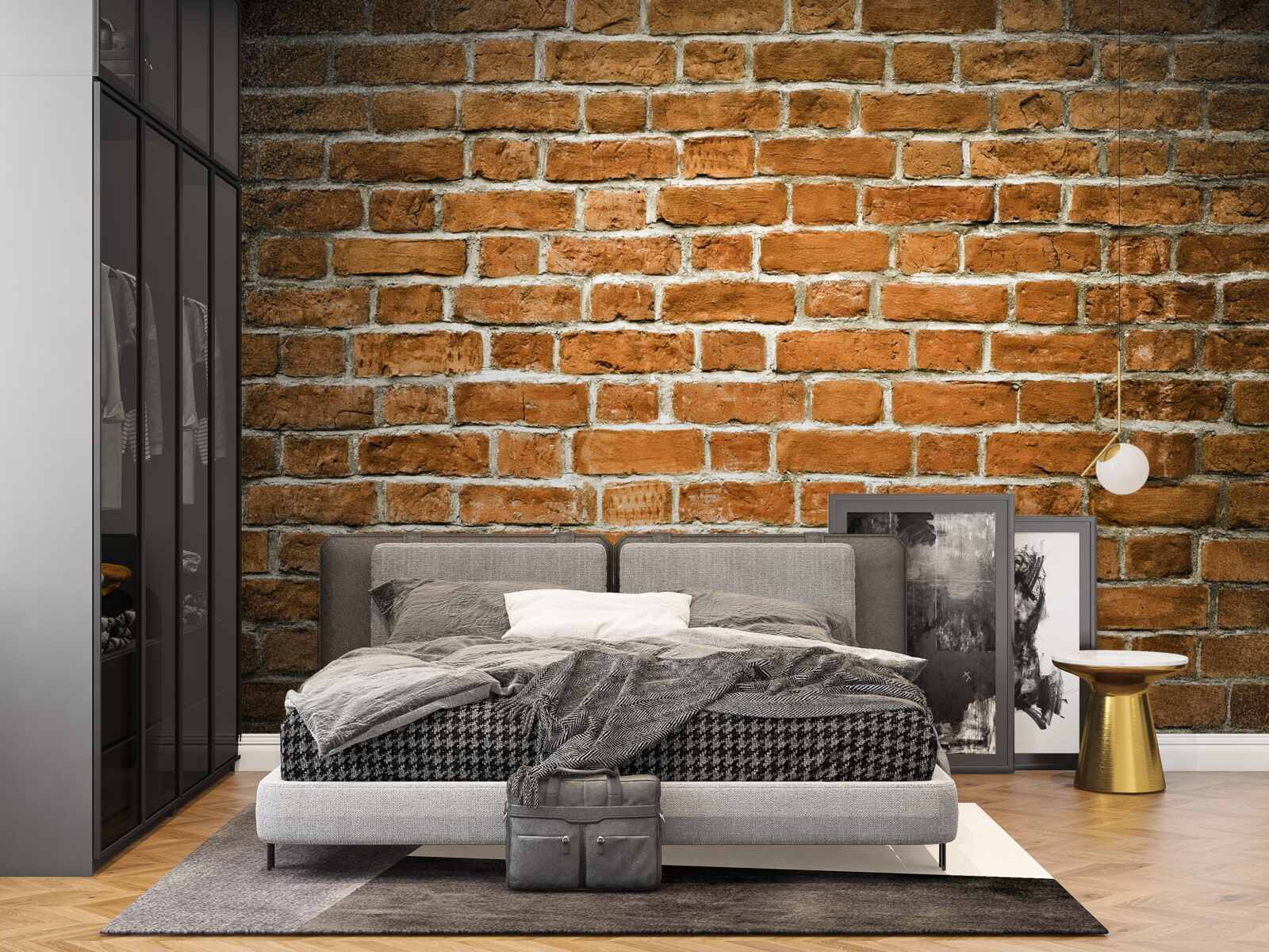 Fototapeten Backsteinmauer