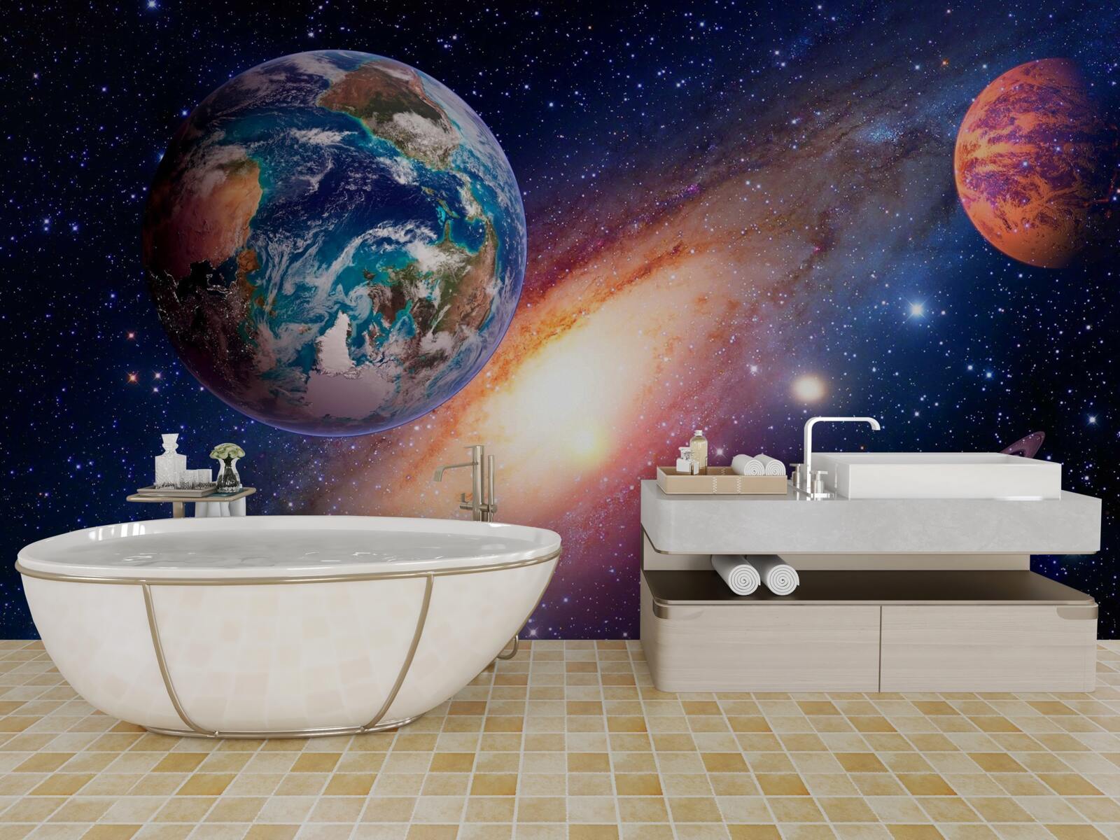 Fototapeten Sonnensystem Planet