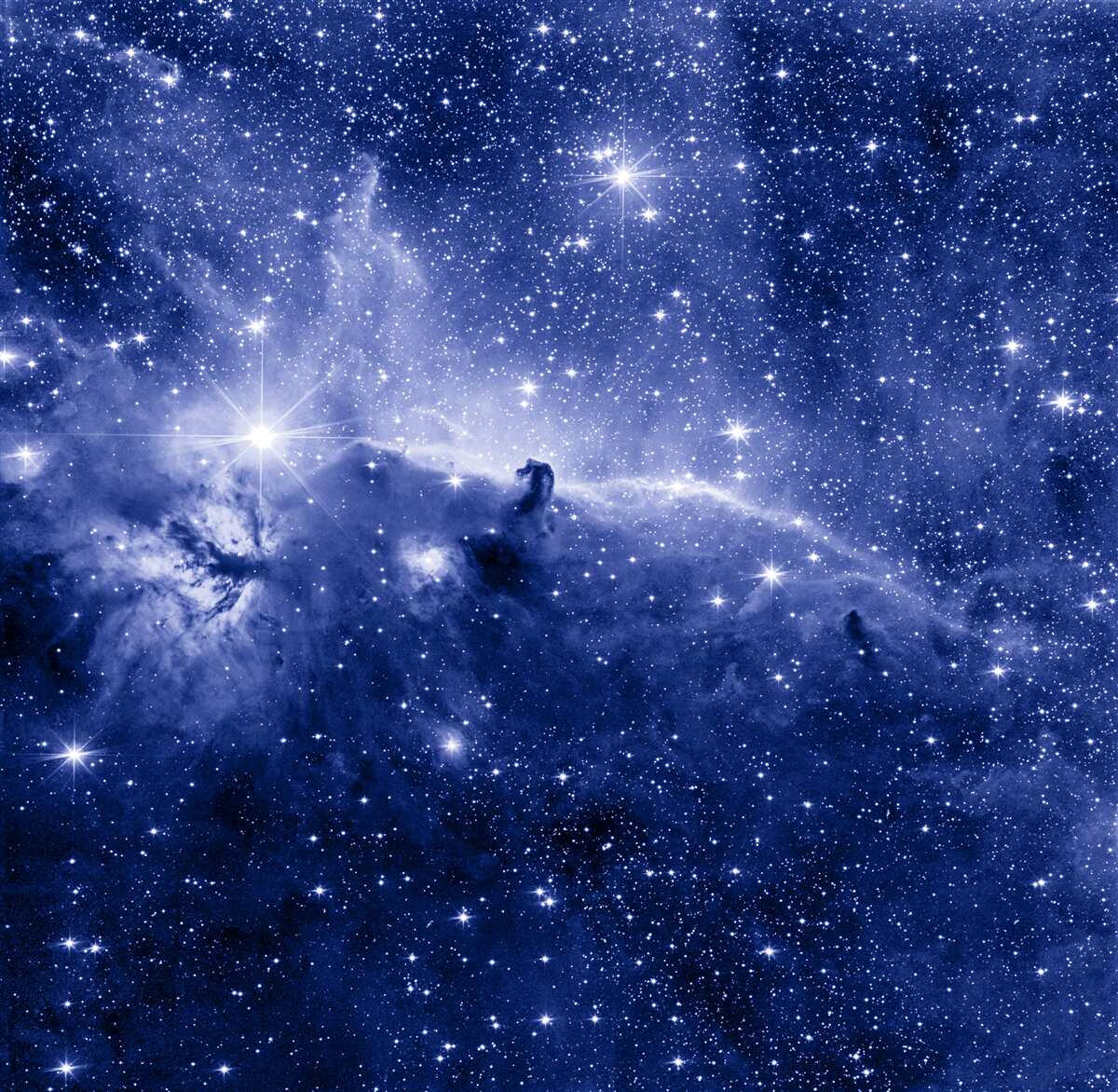 Fototapeten Nacht voller Weltraumsterne