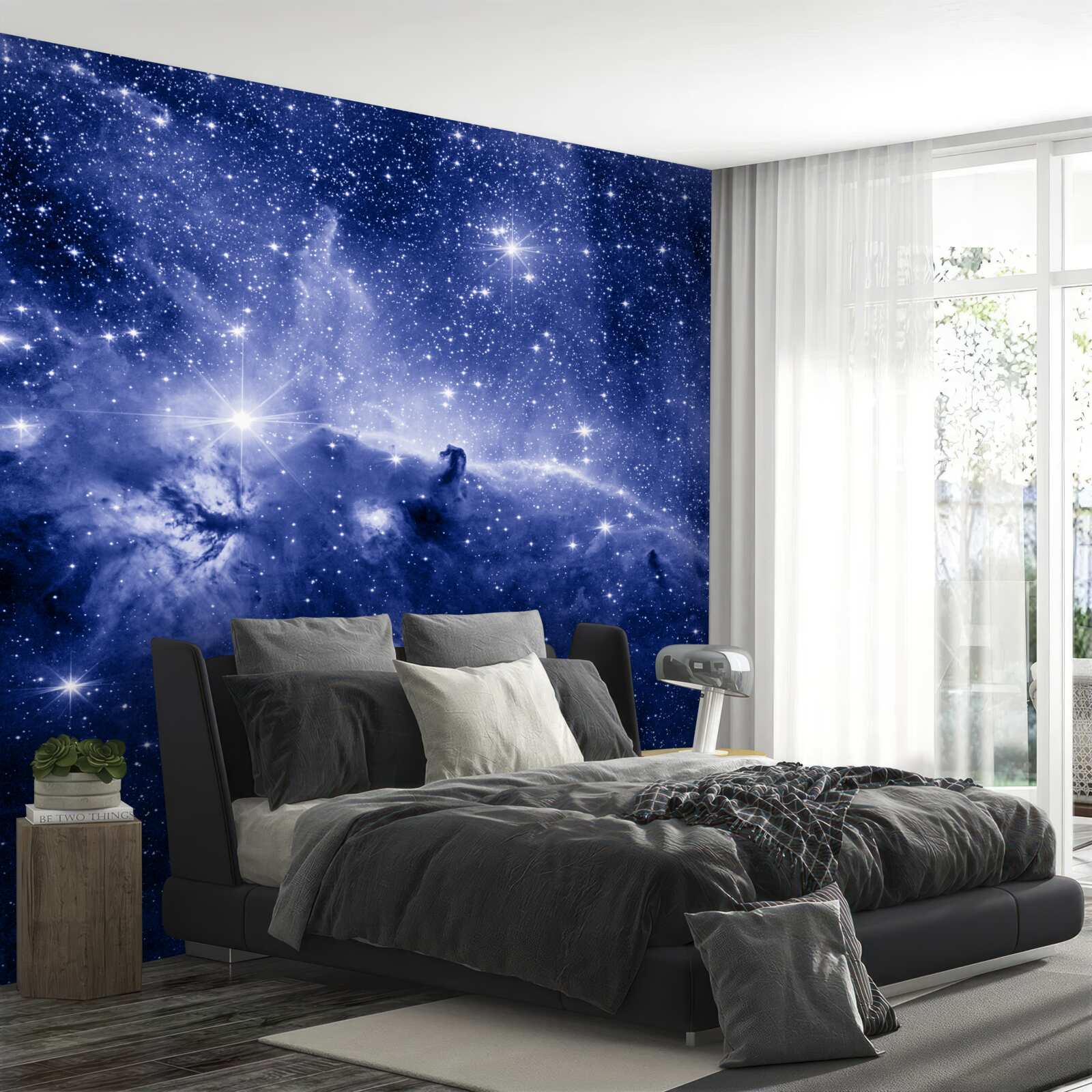 Fototapeten Nacht voller Weltraumsterne