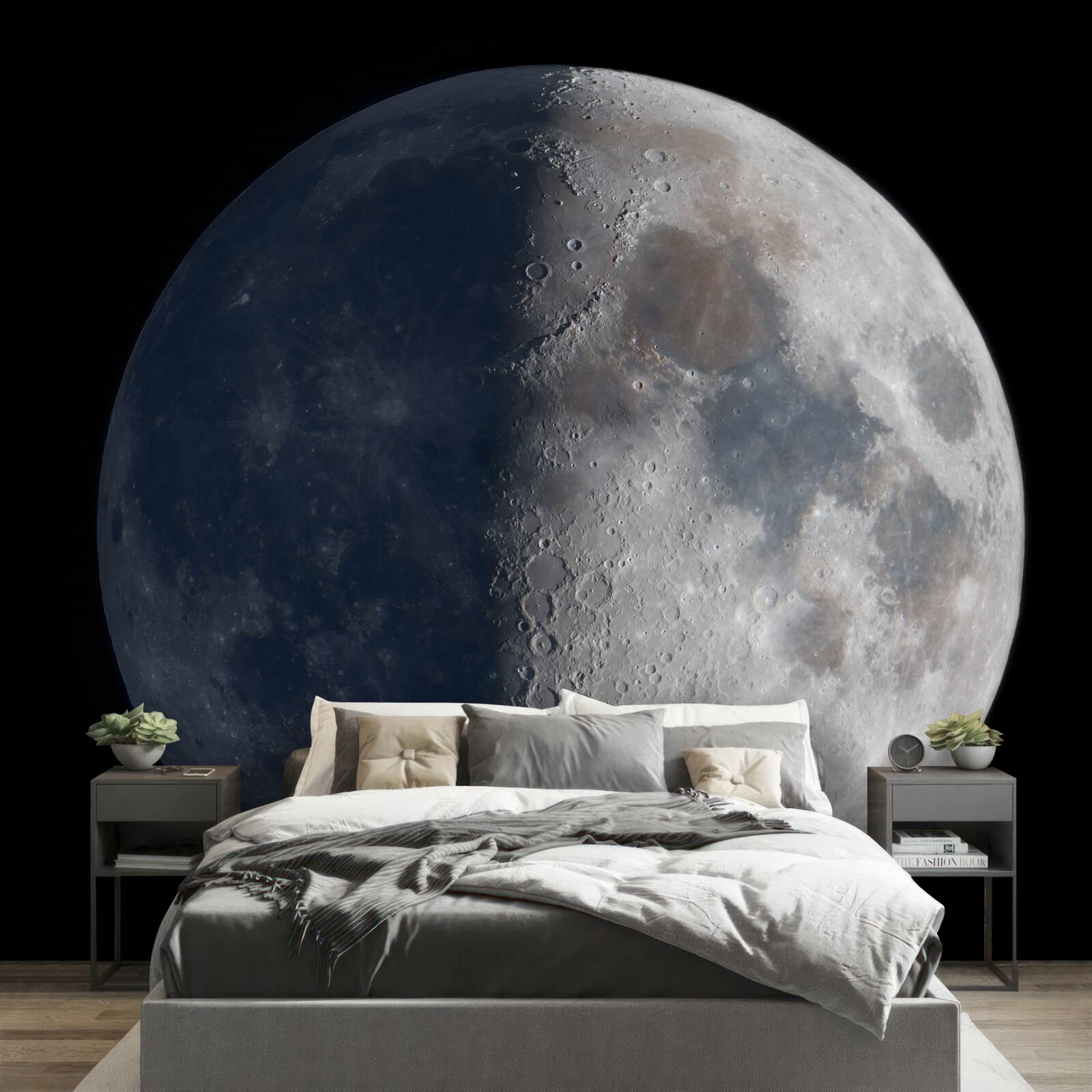 Fototapeten Tage und Nächte auf dem Mond